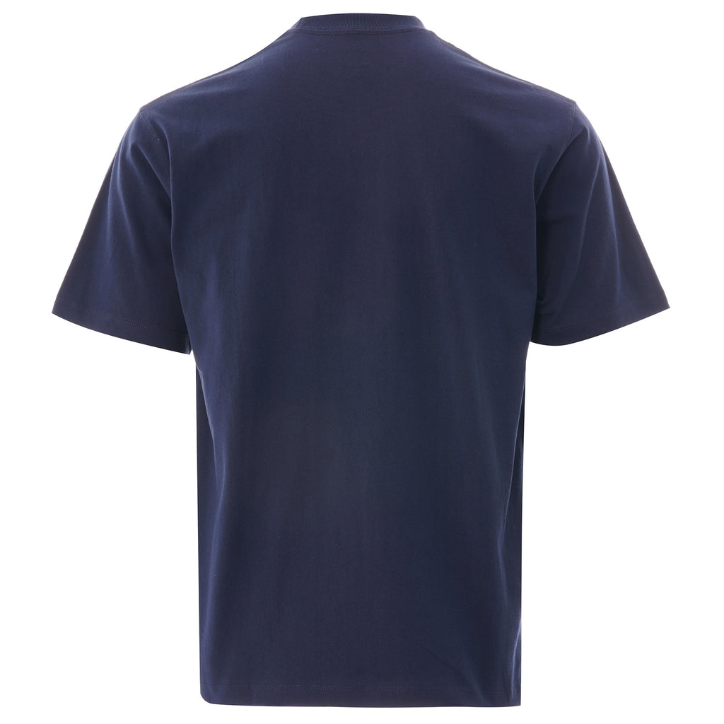 Danton T-Cloth Cotton Pocket Logo Tee - Navy