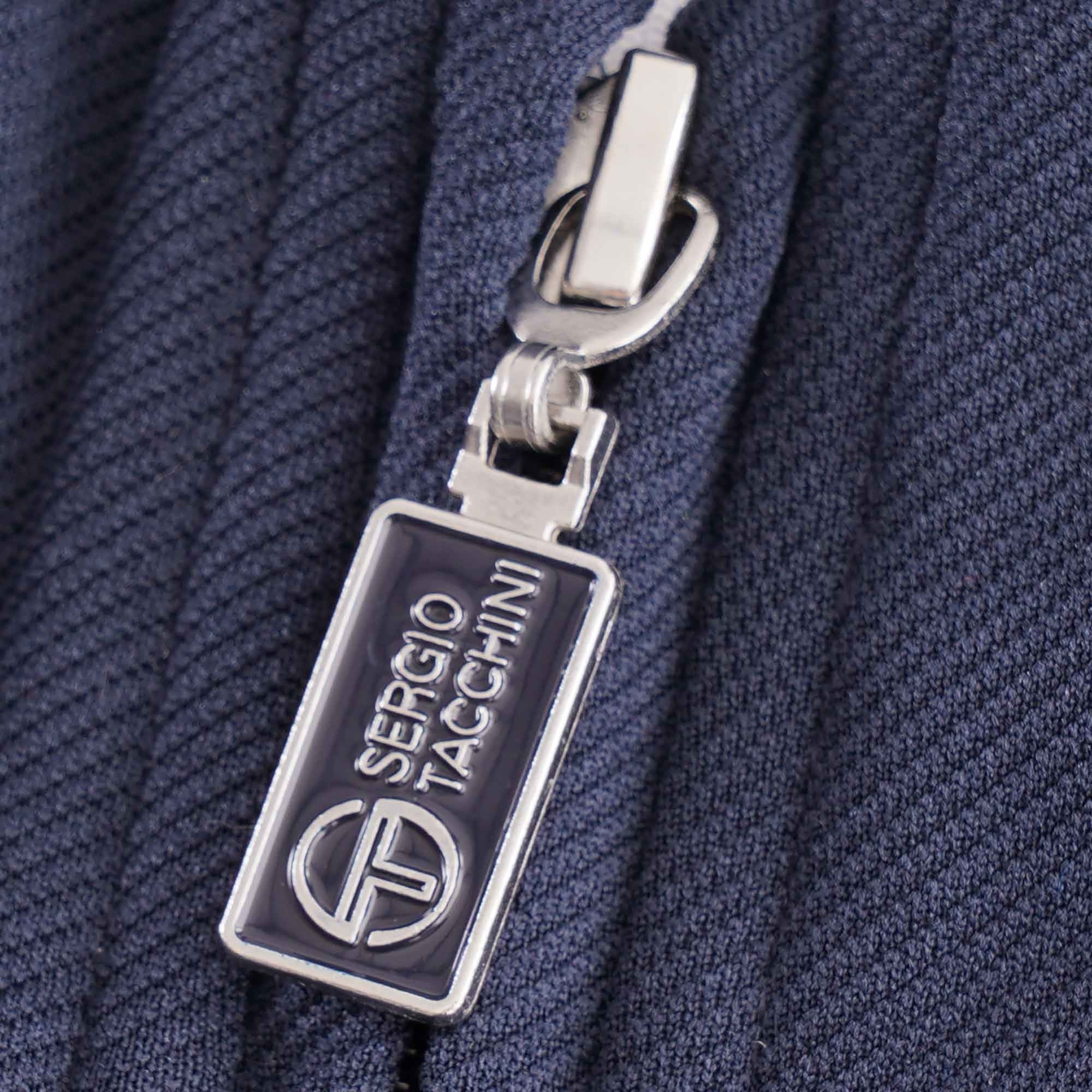 Sergio Tacchini Damarindo Track Top - Navy and White
