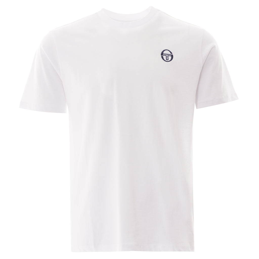 Sergio Tacchini Sergio T-Shirt - White/Navy