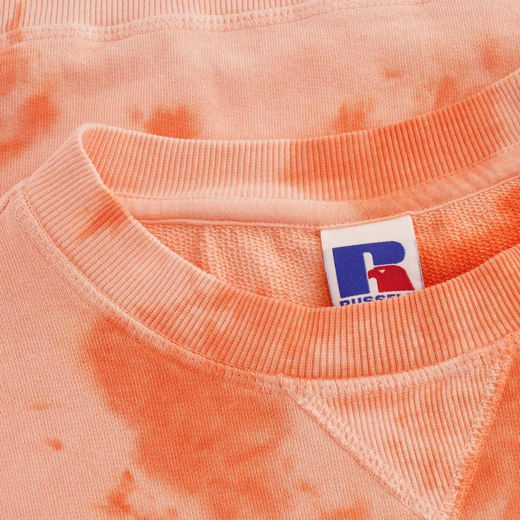 Russell Athletic Tie Dye French Terry Sweatshirt - Orange