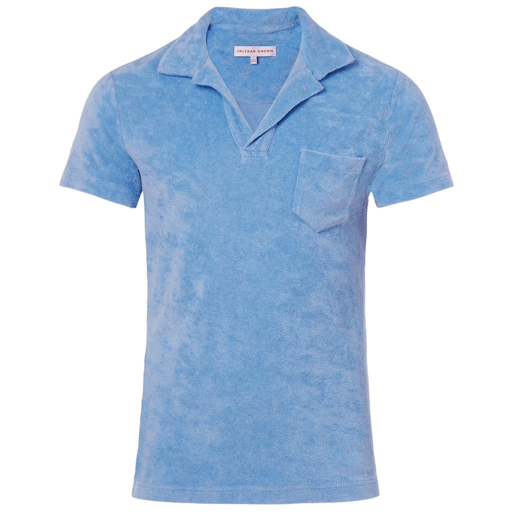 Orlebar Brown Terry Towelling Polo Shirt - Riviera