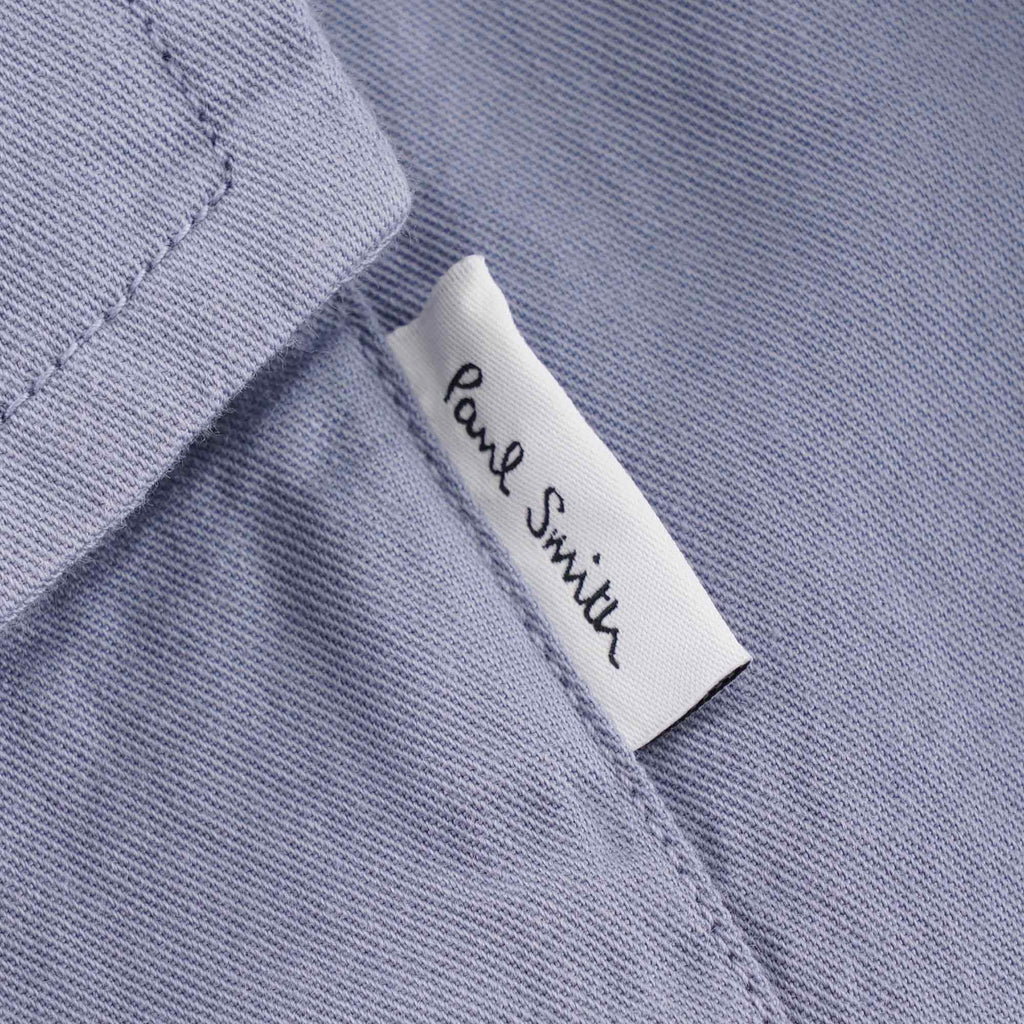 Paul Smith Garment Dyed Pocket Overshirt - Grey