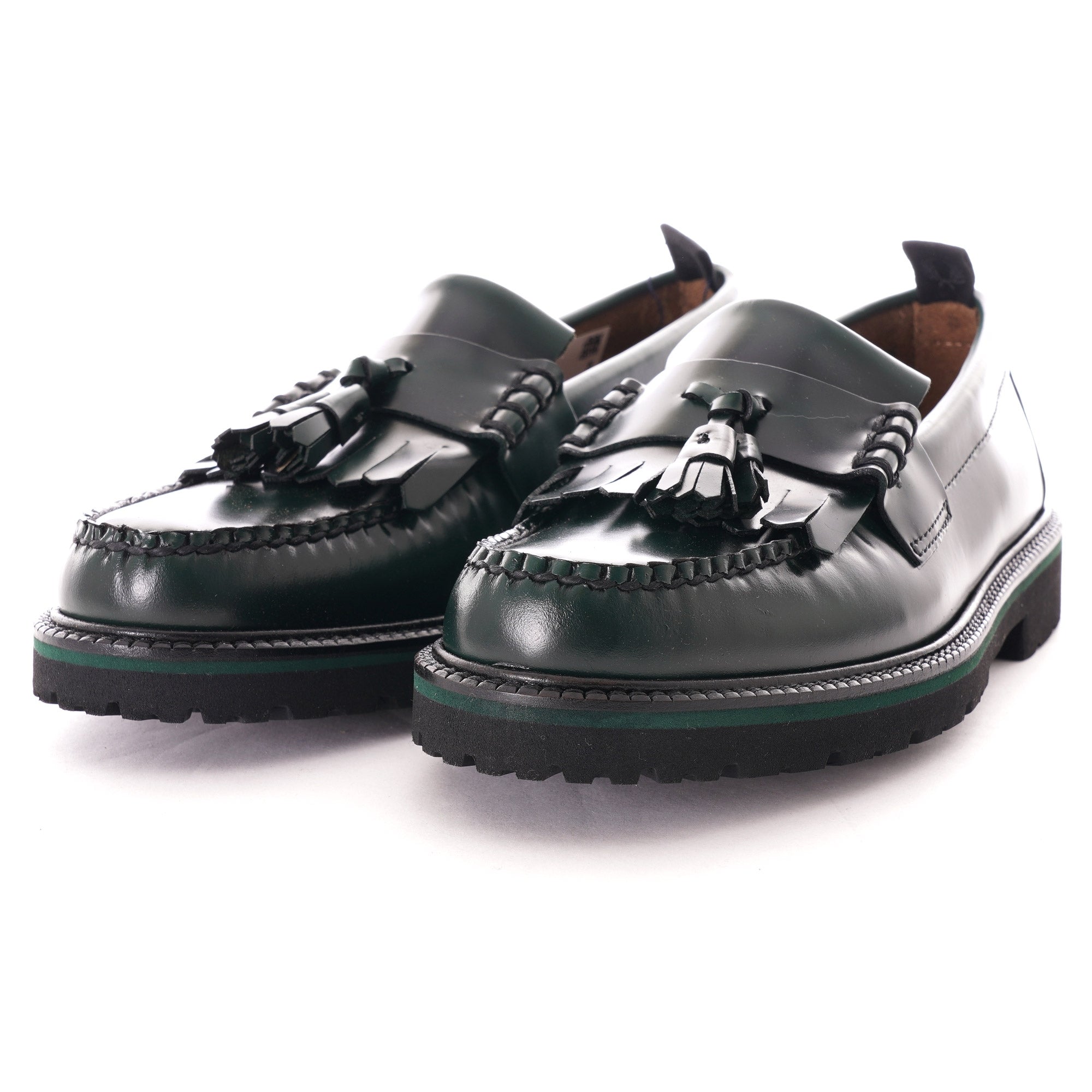 Fred Perry G.H.Bass & Co. x Fred Perry Layton Tassel Loafer - Bottle Green