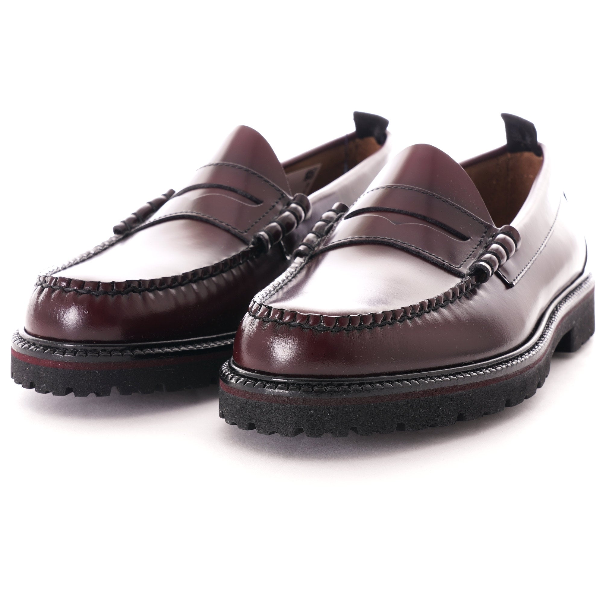 Fred Perry G.H. Bass & Co x Fred Perry Larson Penny Loafer - Oxblood