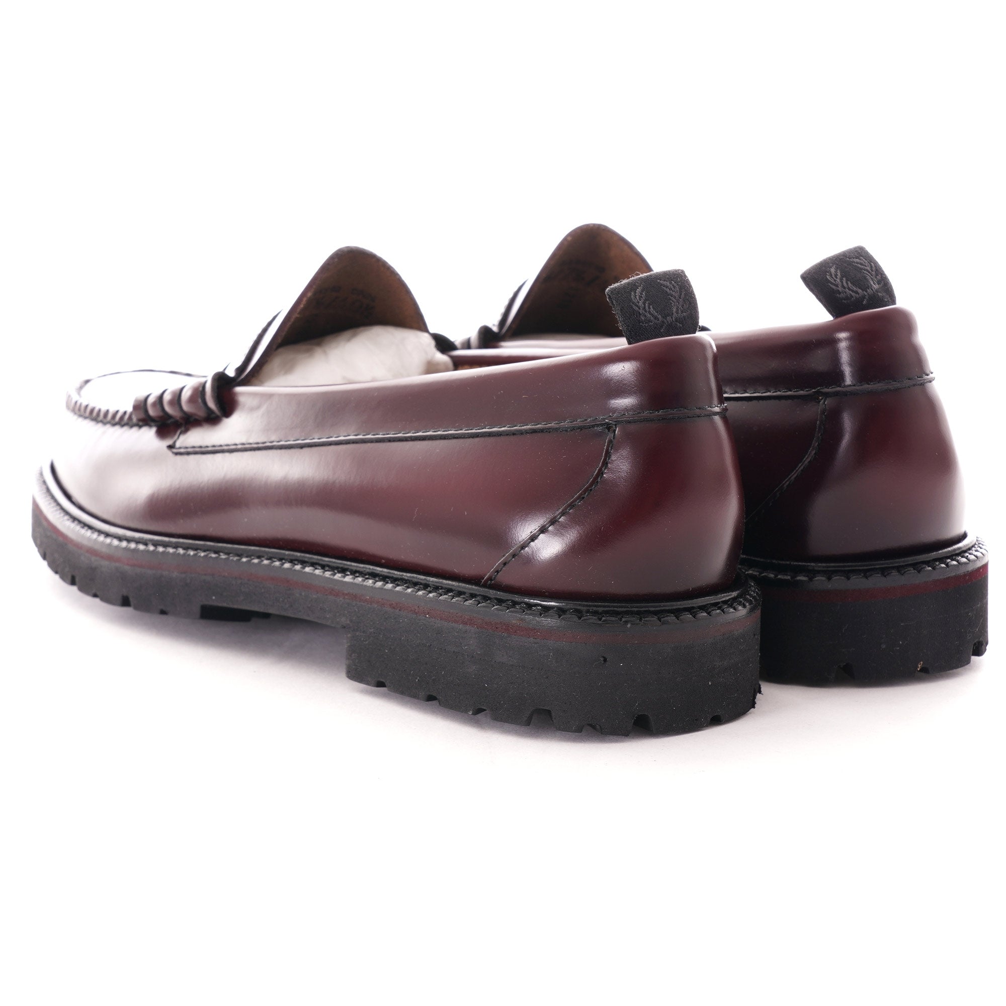 Fred Perry G.H. Bass & Co x Fred Perry Larson Penny Loafer - Oxblood