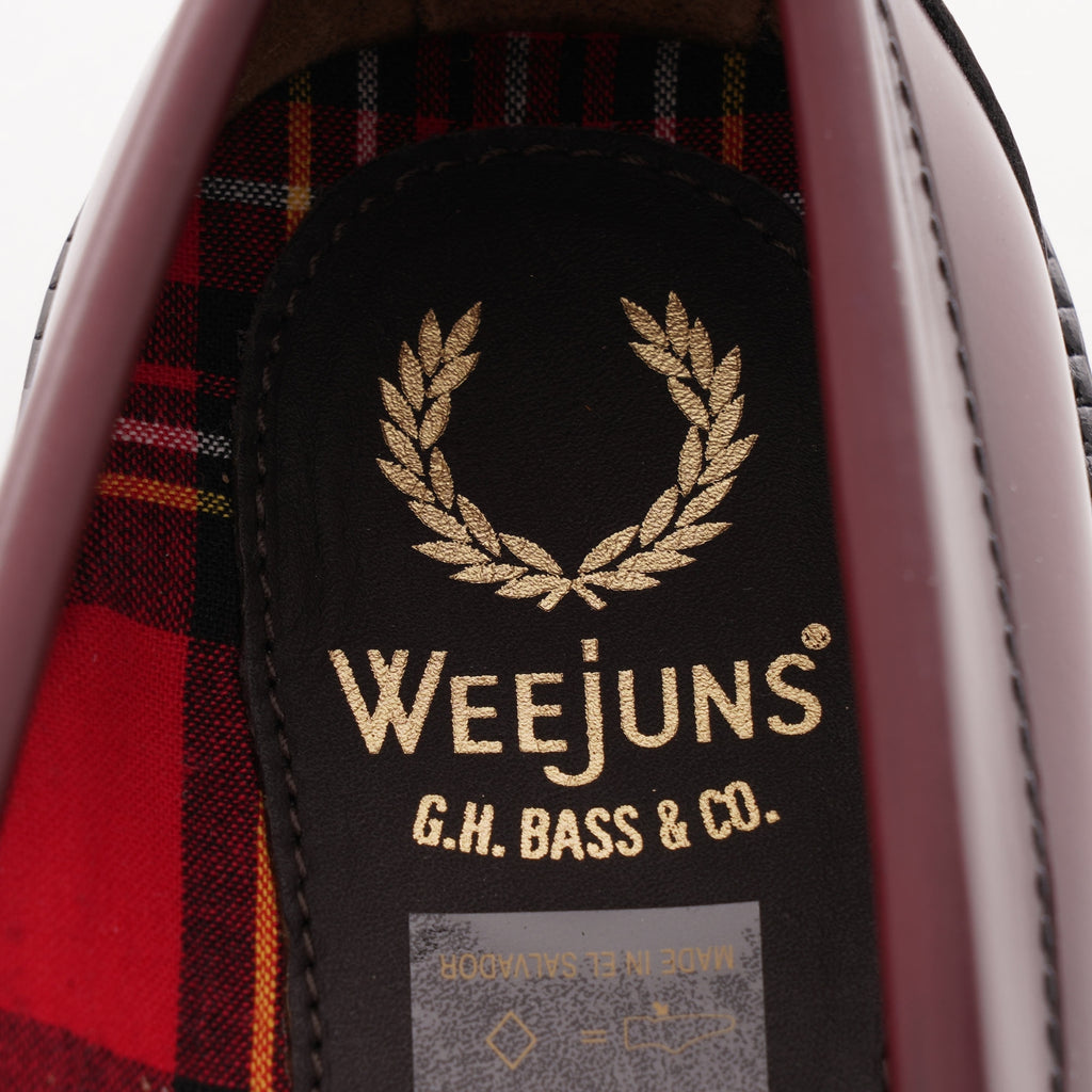 Fred Perry G.H. Bass & Co x Fred Perry Larson Penny Loafer - Oxblood