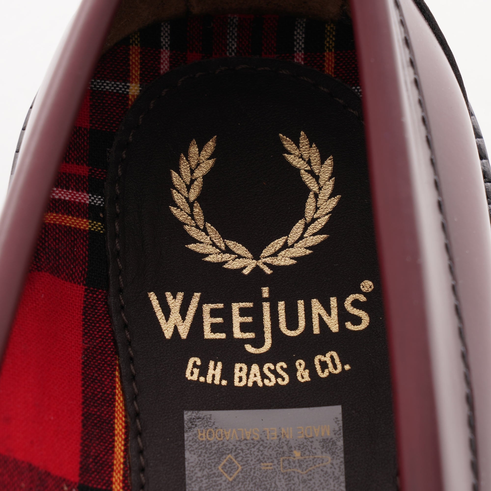 Fred Perry G.H. Bass & Co x Fred Perry Larson Penny Loafer - Oxblood