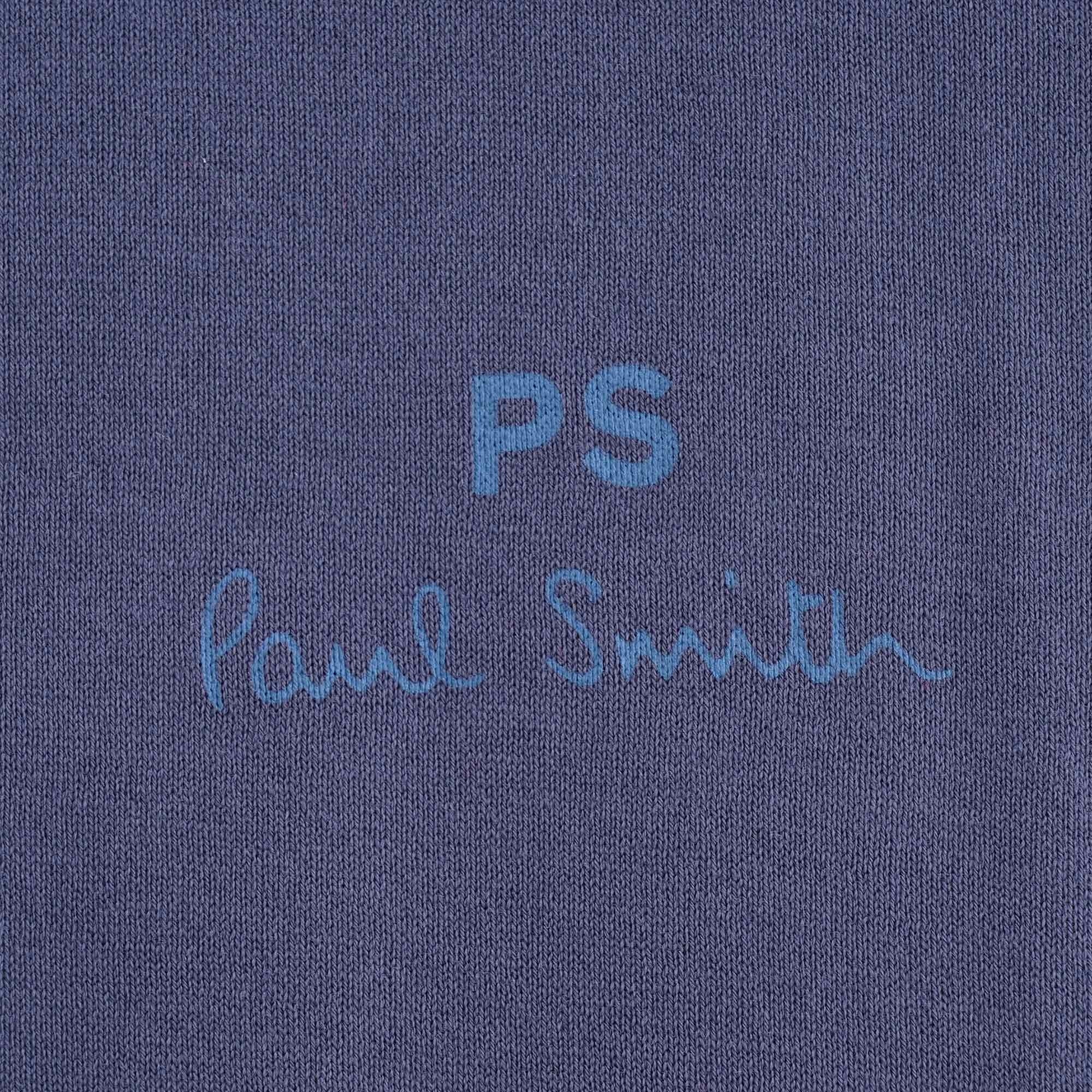 Paul Smith PS Logo Cotton T-Shirt - Navy