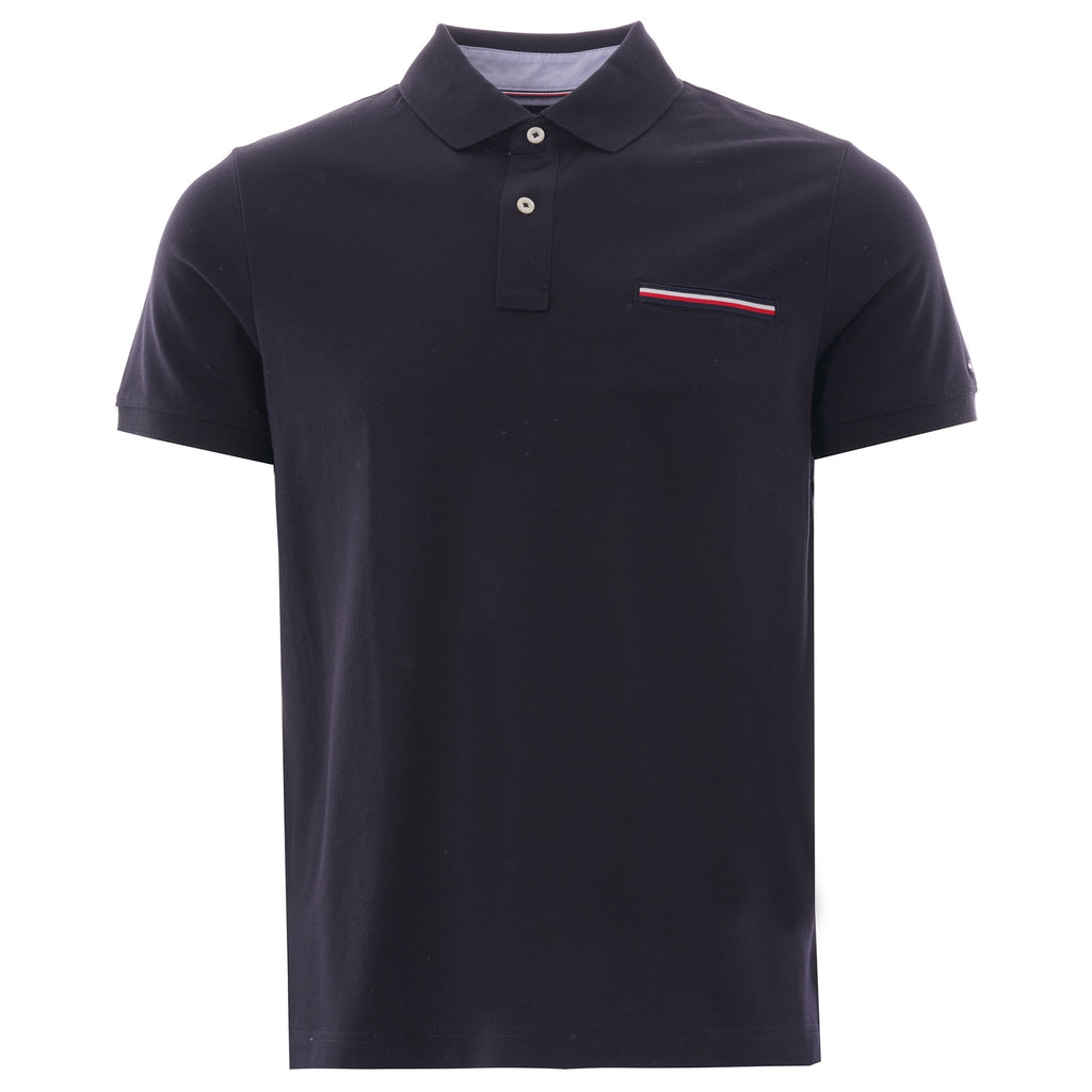 Tommy Hilfiger Signature Chest Pocket Polo - Desert Sky