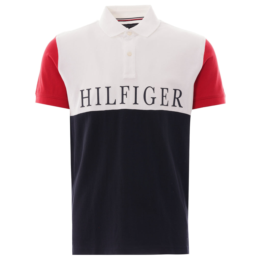 Tommy Hilfiger Coloured Blocked Regular Fit Polo - Multi
