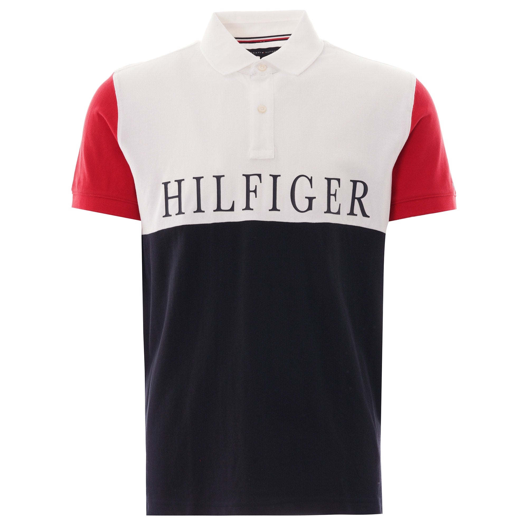 Tommy Hilfiger Coloured Blocked Regular Fit Polo - Multi