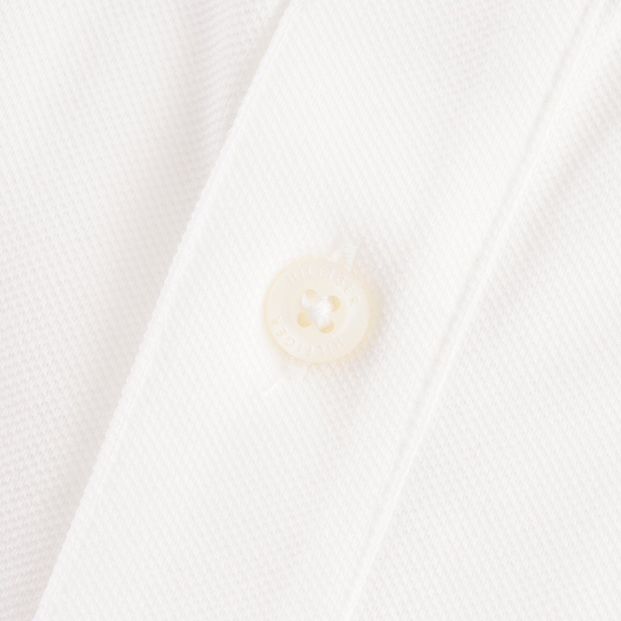 Tommy Hilfiger Signature Chest Pocket Polo - White