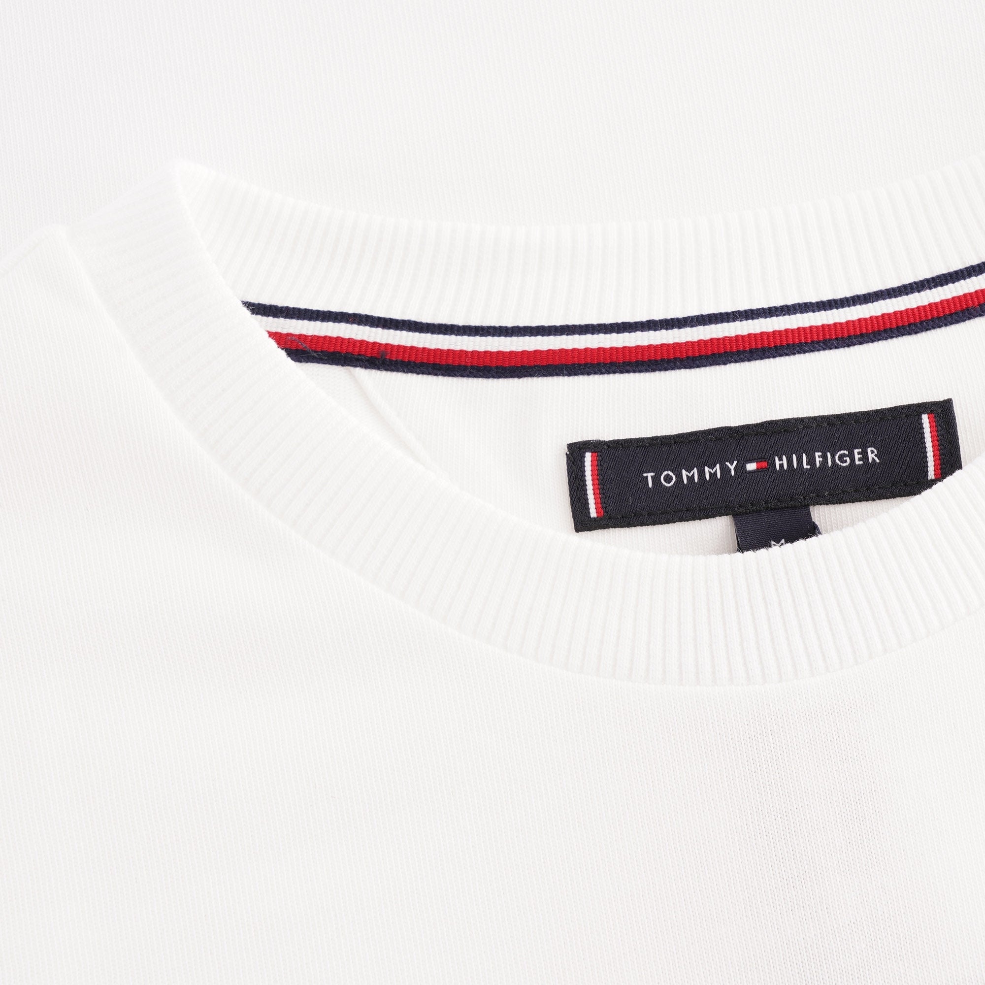 Tommy Hilfiger Rope Embroidery T-Shirt - White