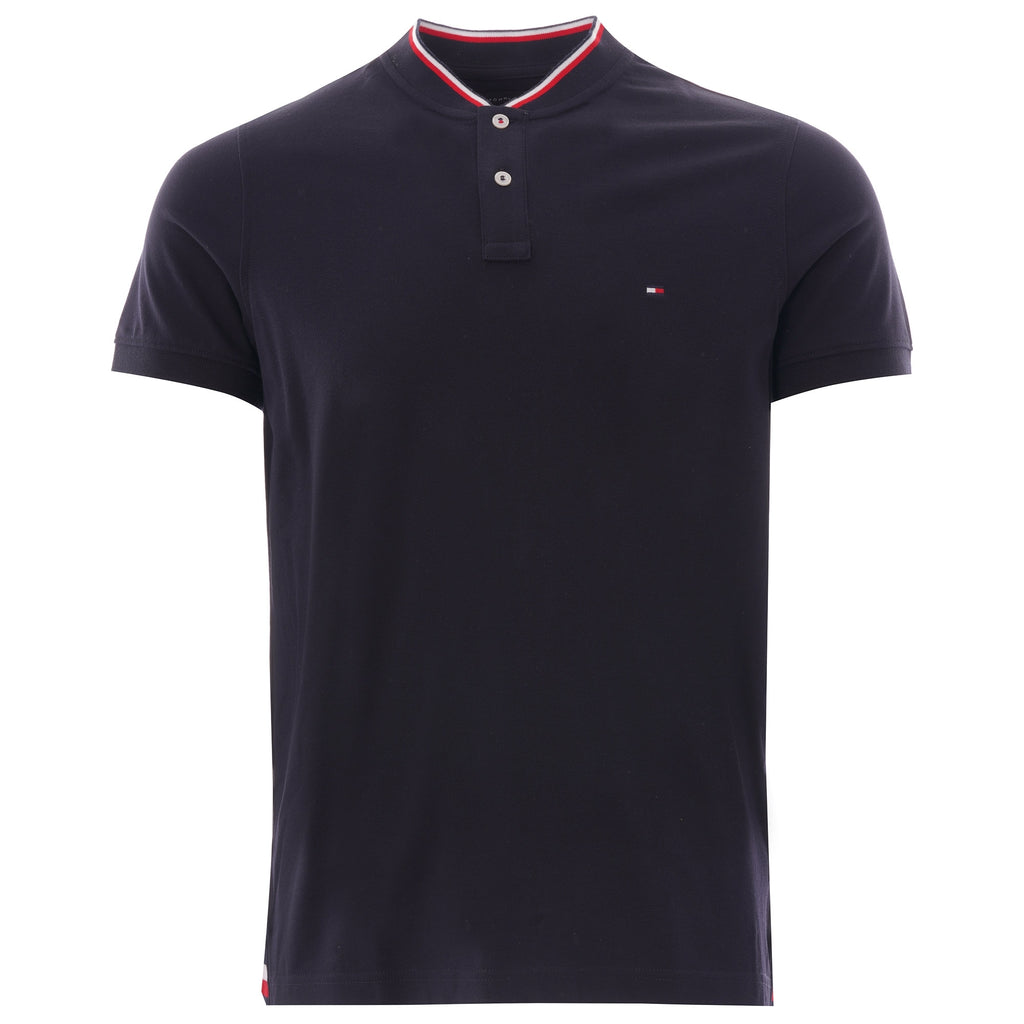 Tommy Hilfiger Baseball Collar Slim Fit Polo - Desert Sky