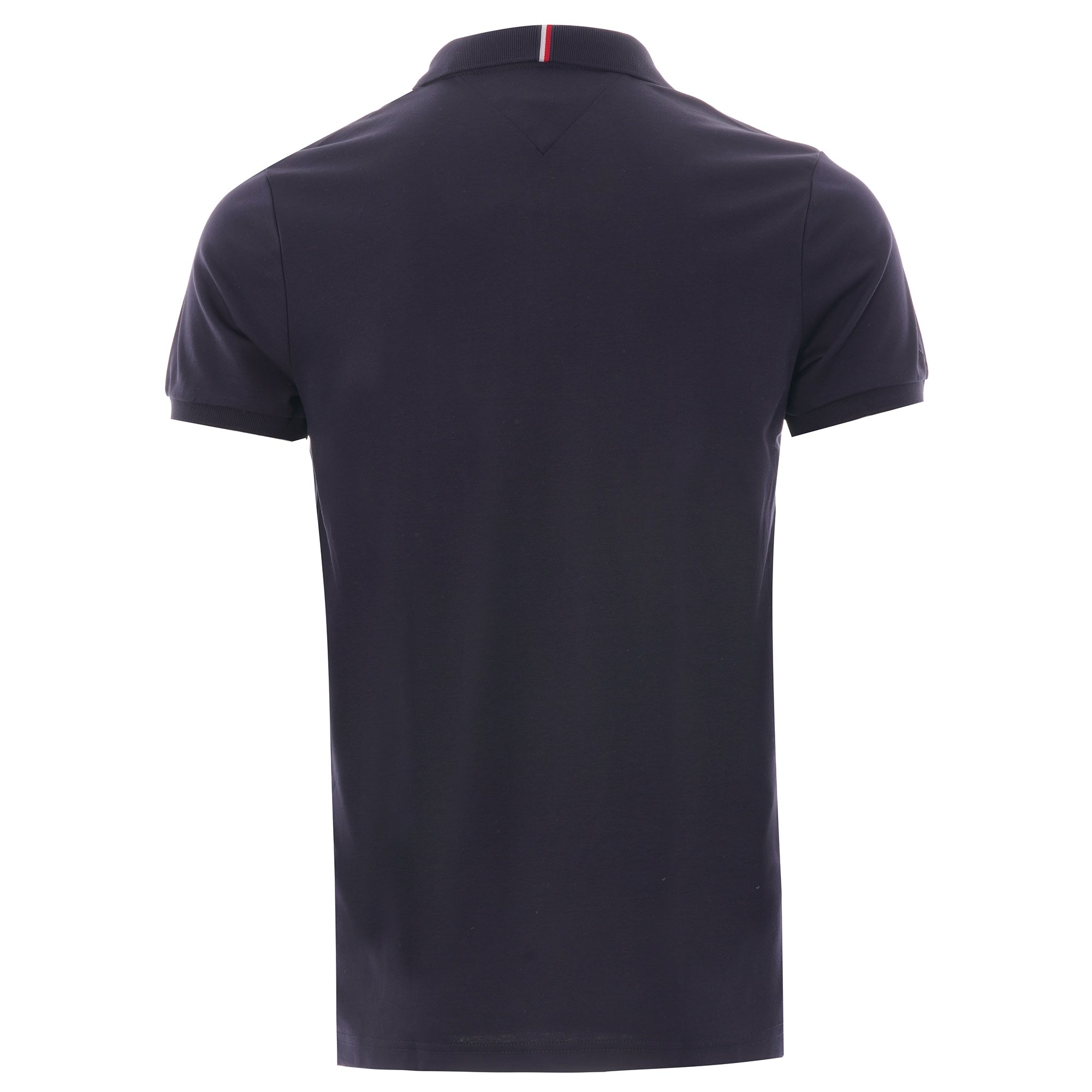 Tommy Hilfiger Half Zip Slim Fit Polo - Desert Sky