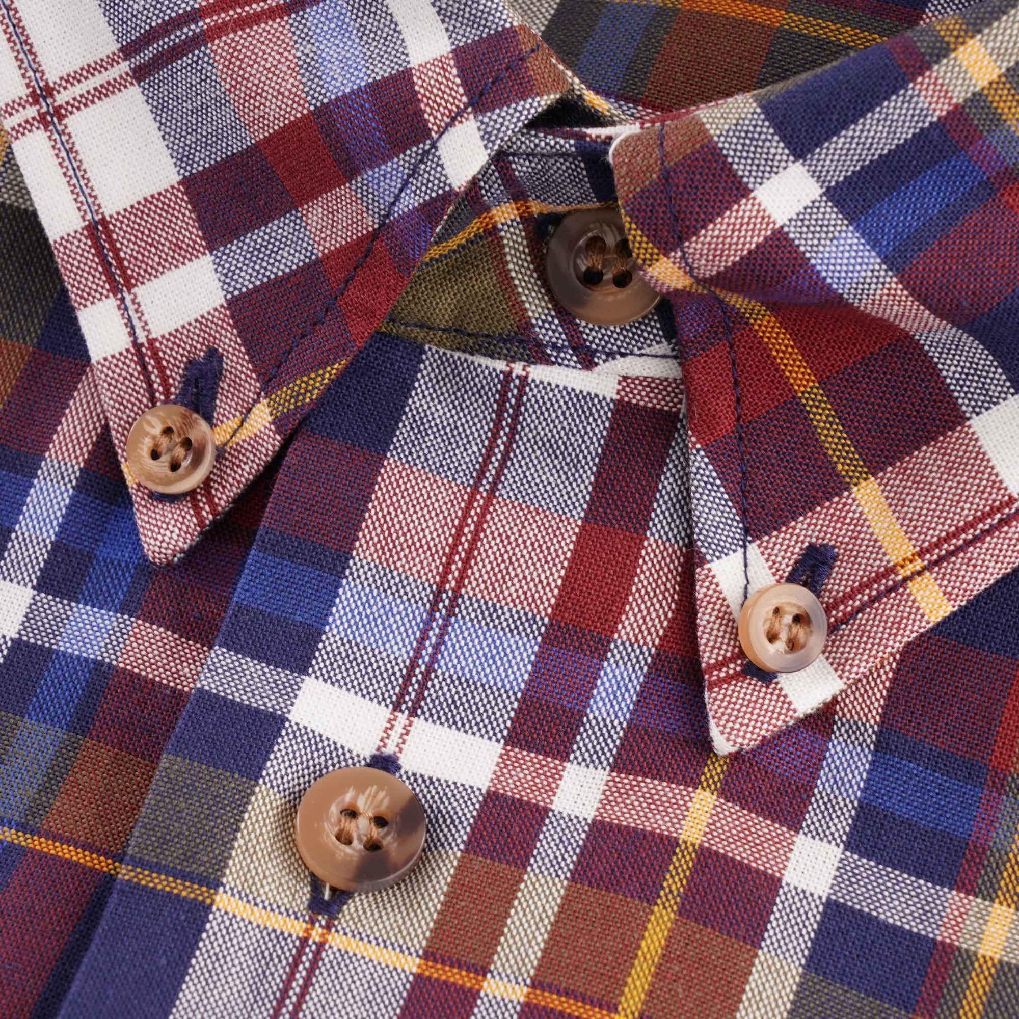 Fred Perry Tartan Shirt - Navy