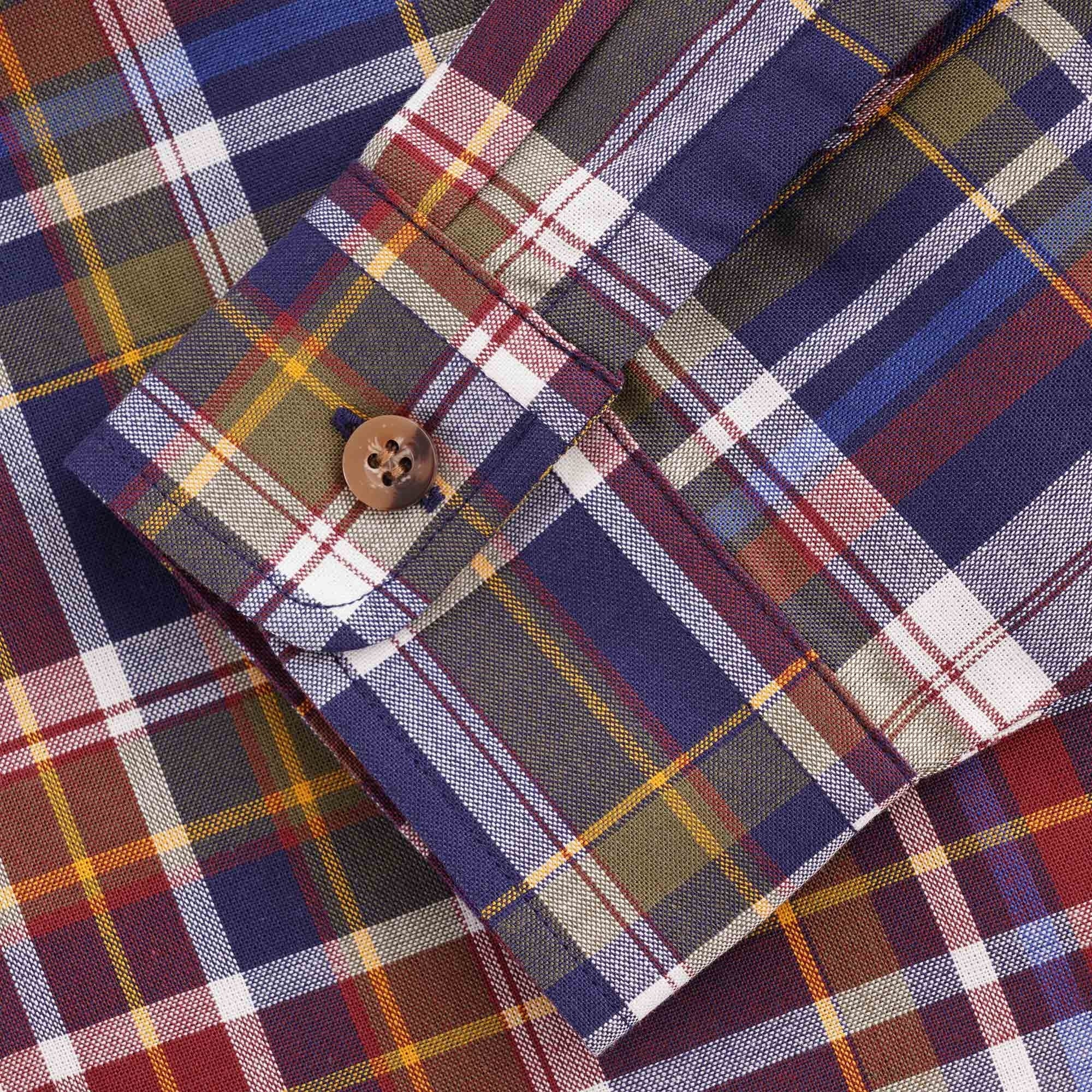 Fred Perry Tartan Shirt - Navy