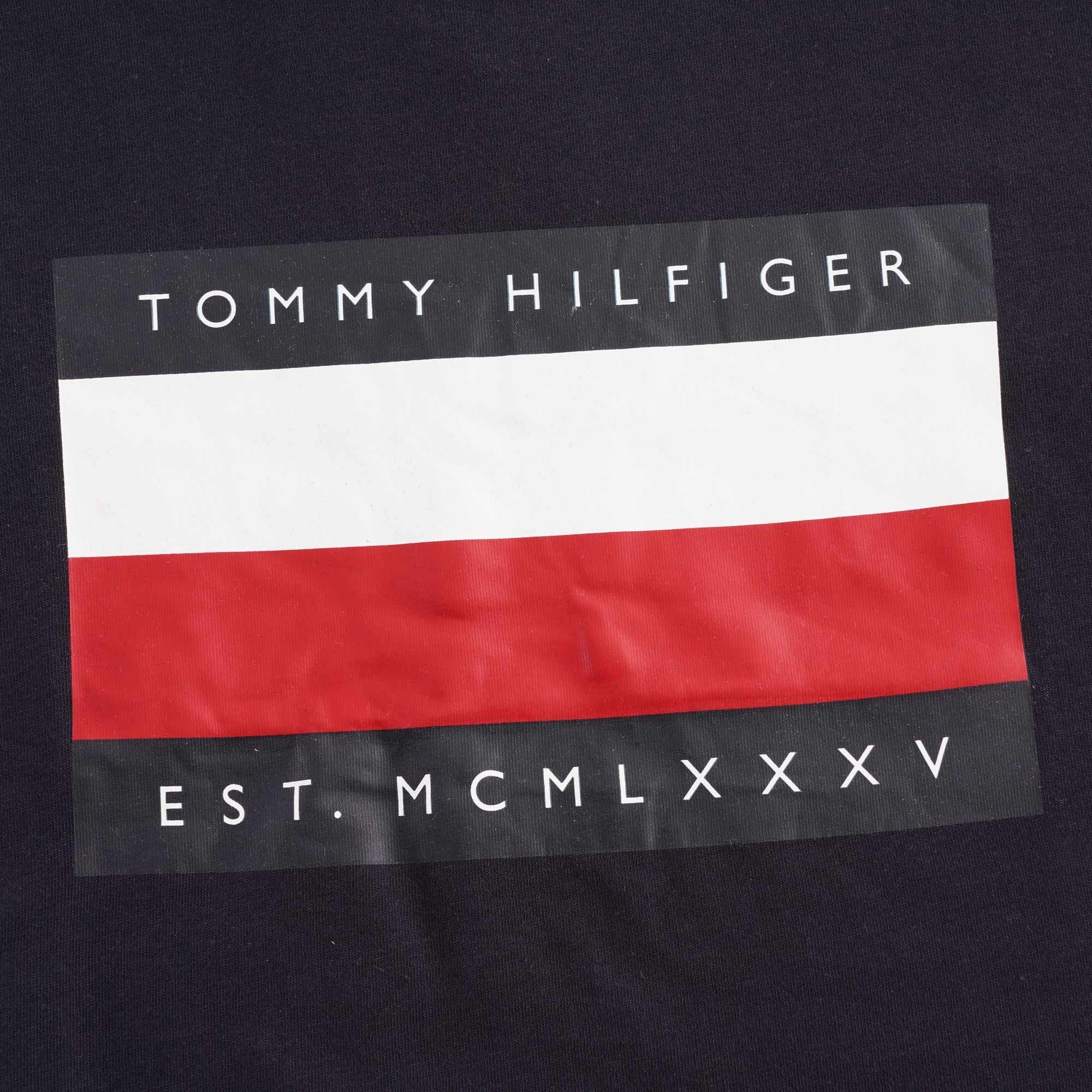 Tommy Hilfiger Logo T Shirt - Desert Sky