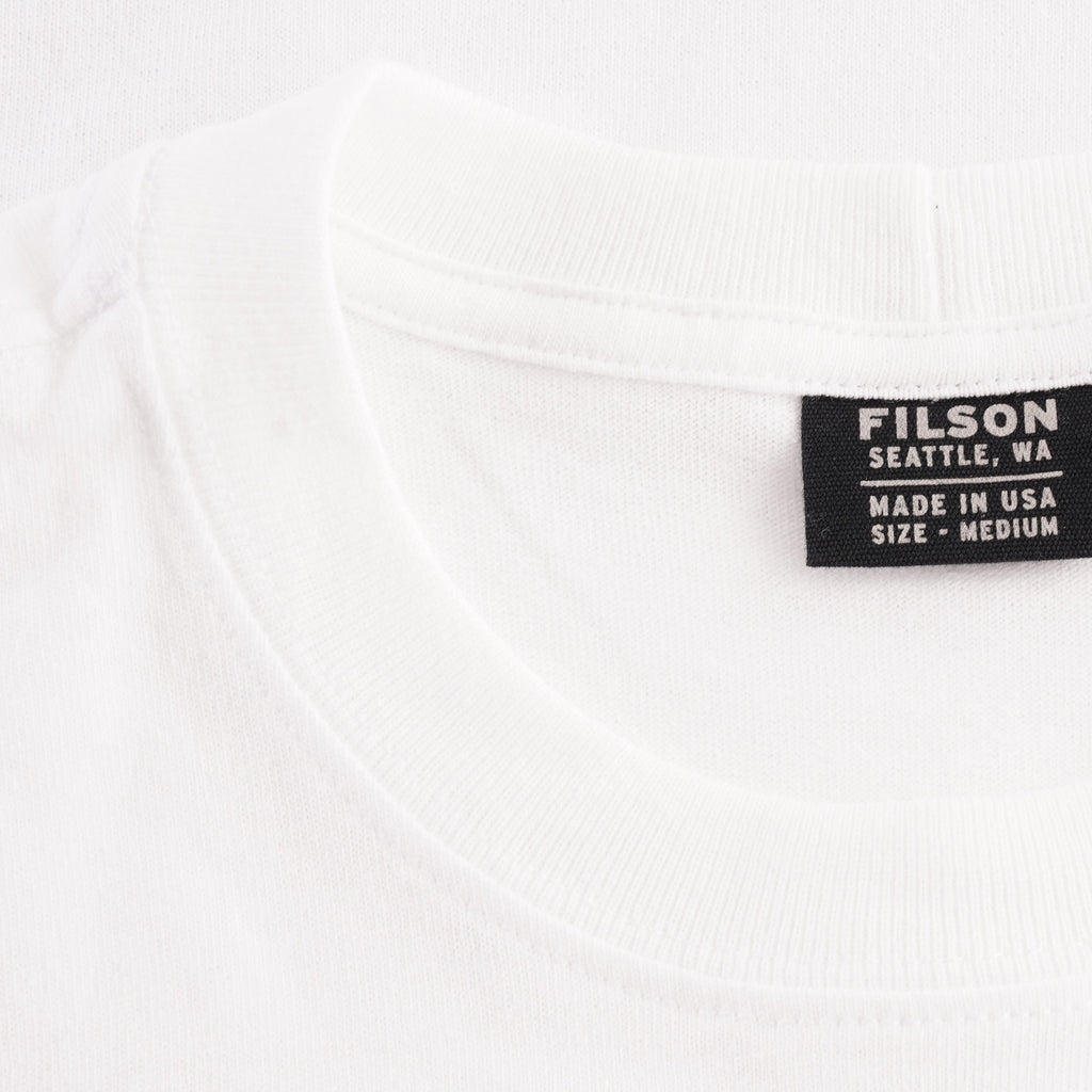 Filson Pocket Tee - White