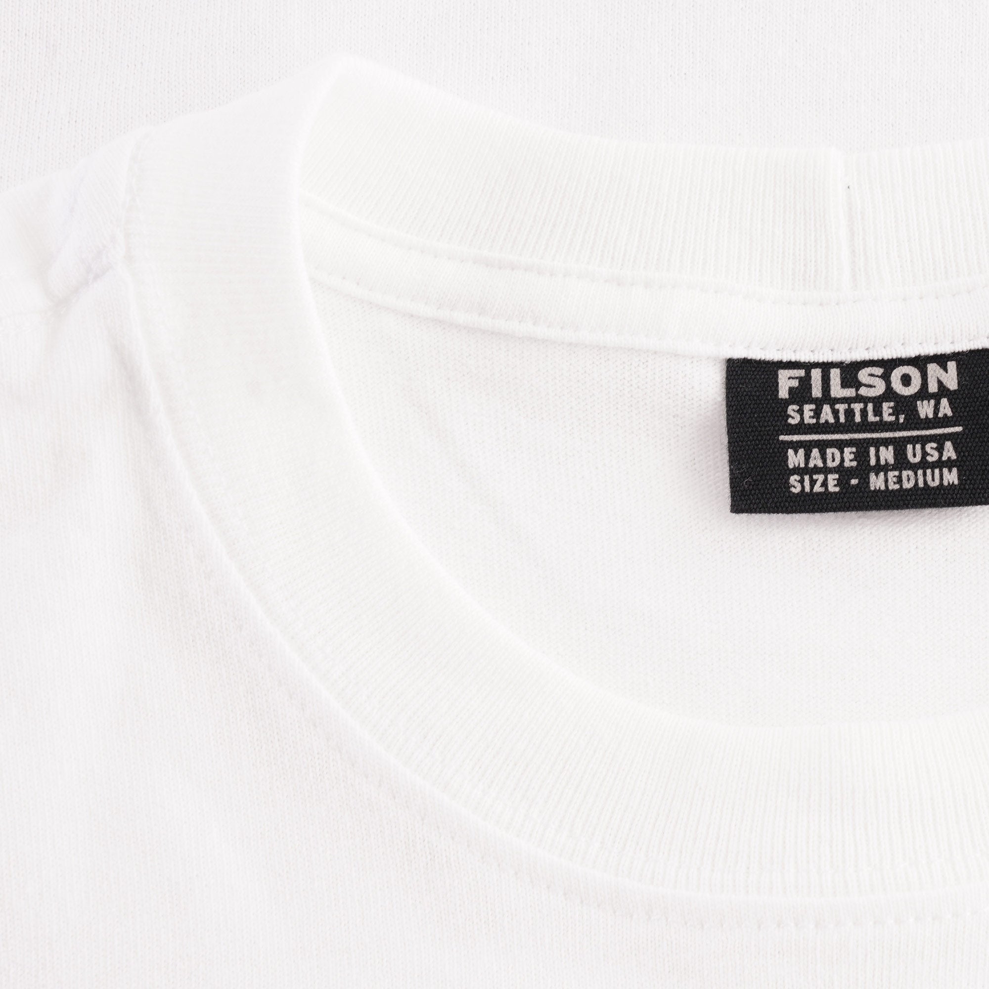 Filson Pocket Tee - White