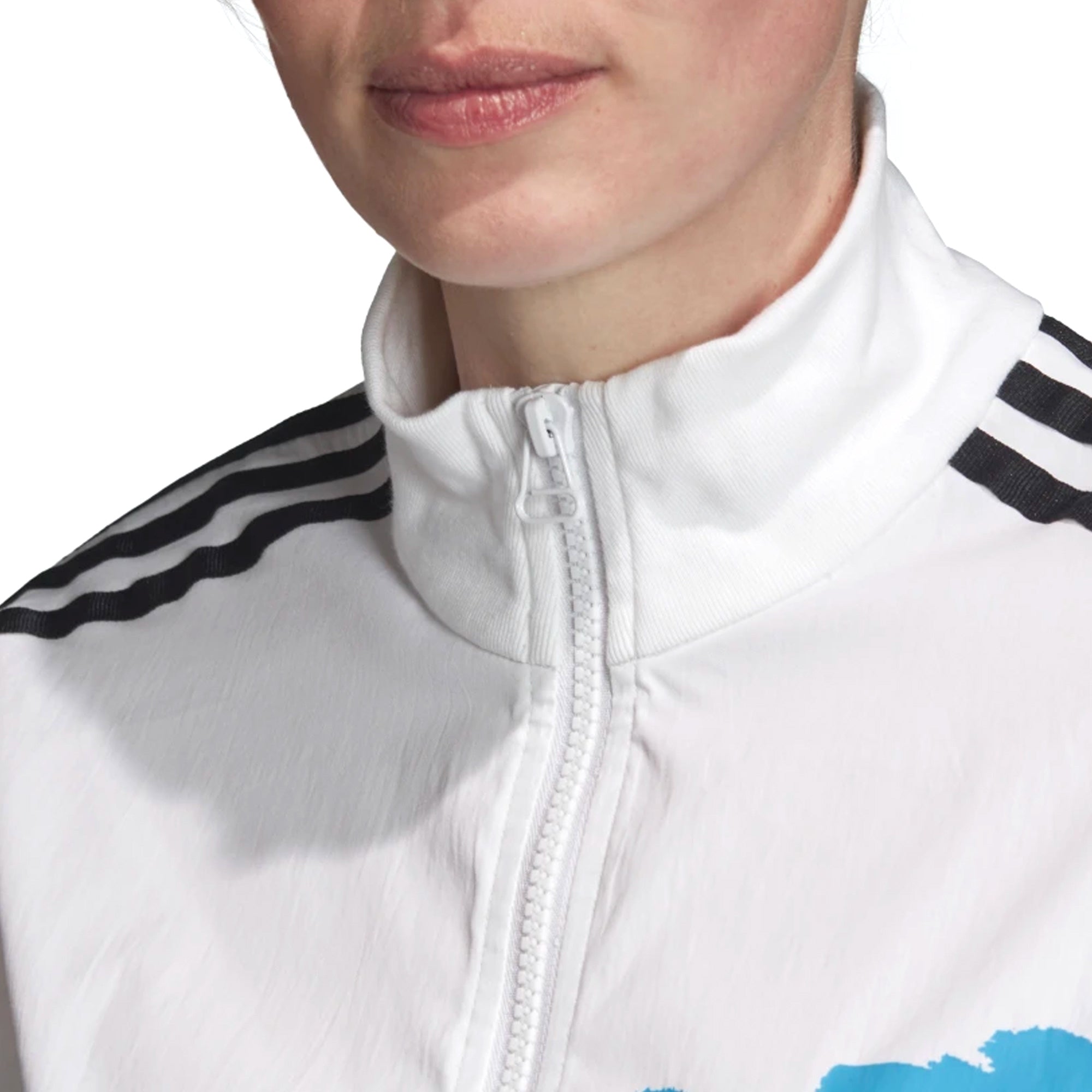 Adidas Originals Womens Graphic Long Sleeve T-Shirt - White