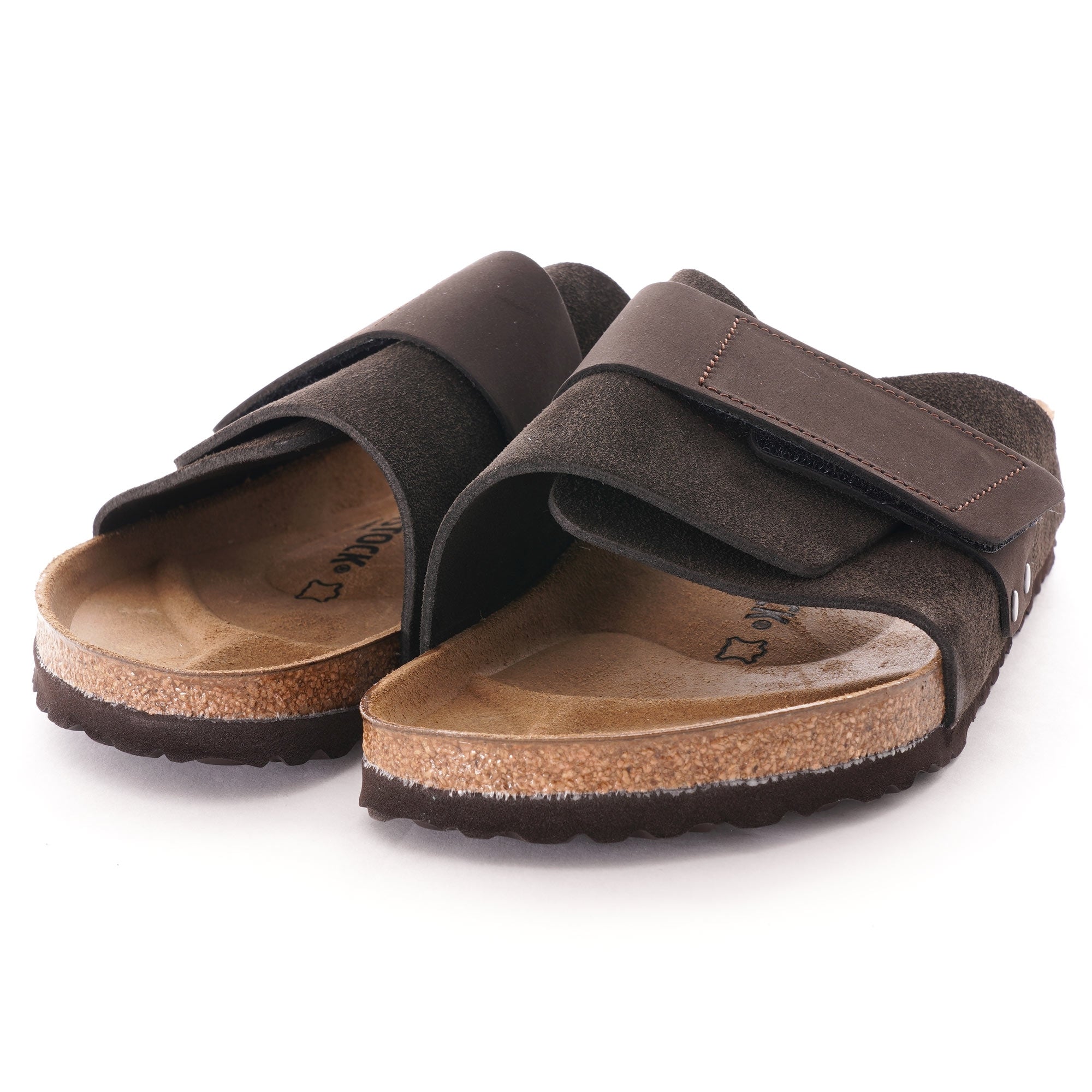Birkenstock Kyoto Nubuck Suede Leather - Mocha