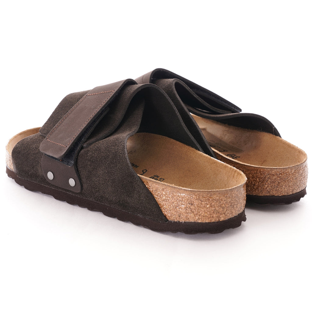 Birkenstock Kyoto Nubuck Suede Leather - Mocha