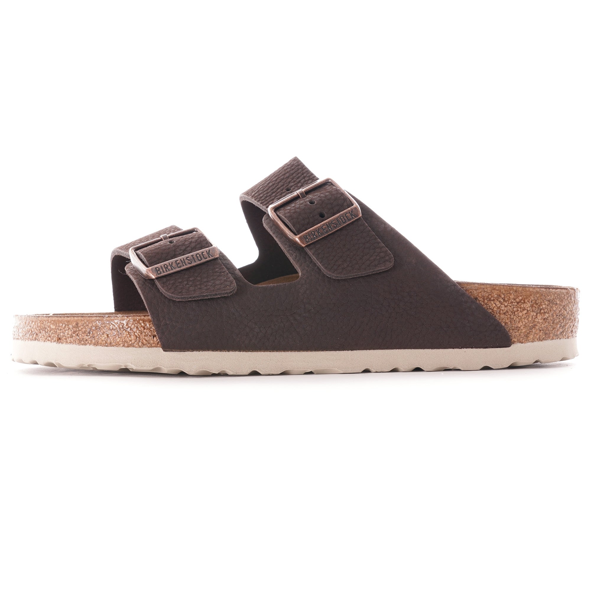 Birkenstock Arizona Nubuck Leather - Soft Brown