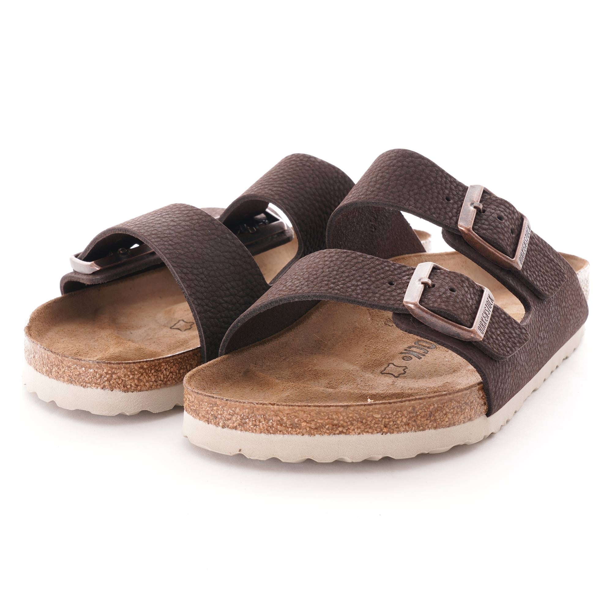 Birkenstock Arizona Nubuck Leather - Soft Brown