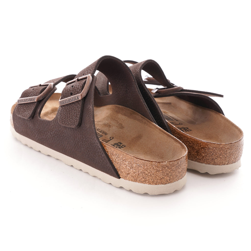 Birkenstock Arizona Nubuck Leather - Soft Brown