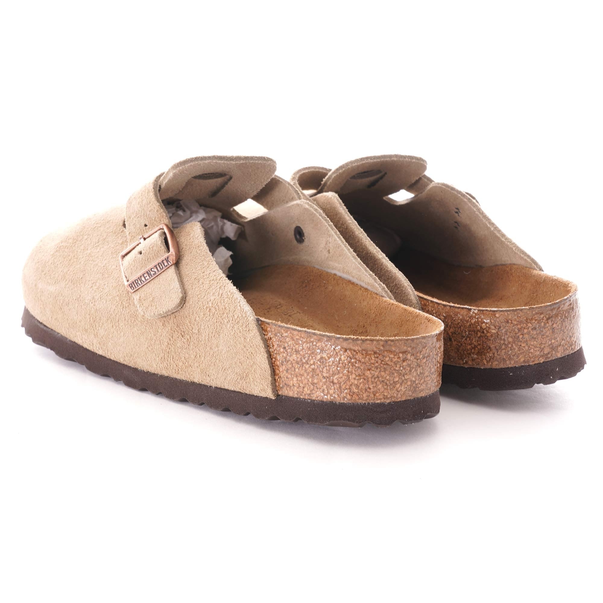 Birkenstock Boston Suede Leather - Taupe