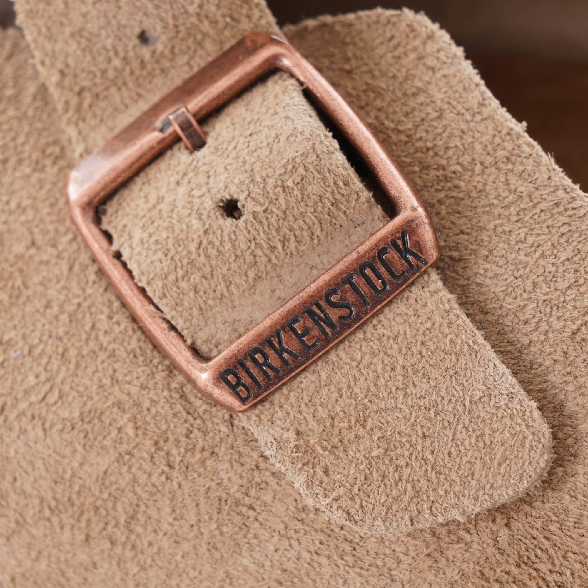 Birkenstock Boston Suede Leather - Taupe