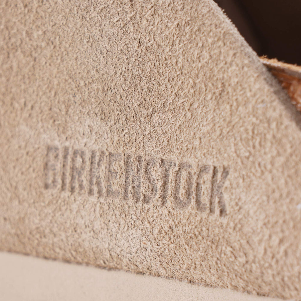 Birkenstock Kyoto Nubuck Suede Leather - Taupe