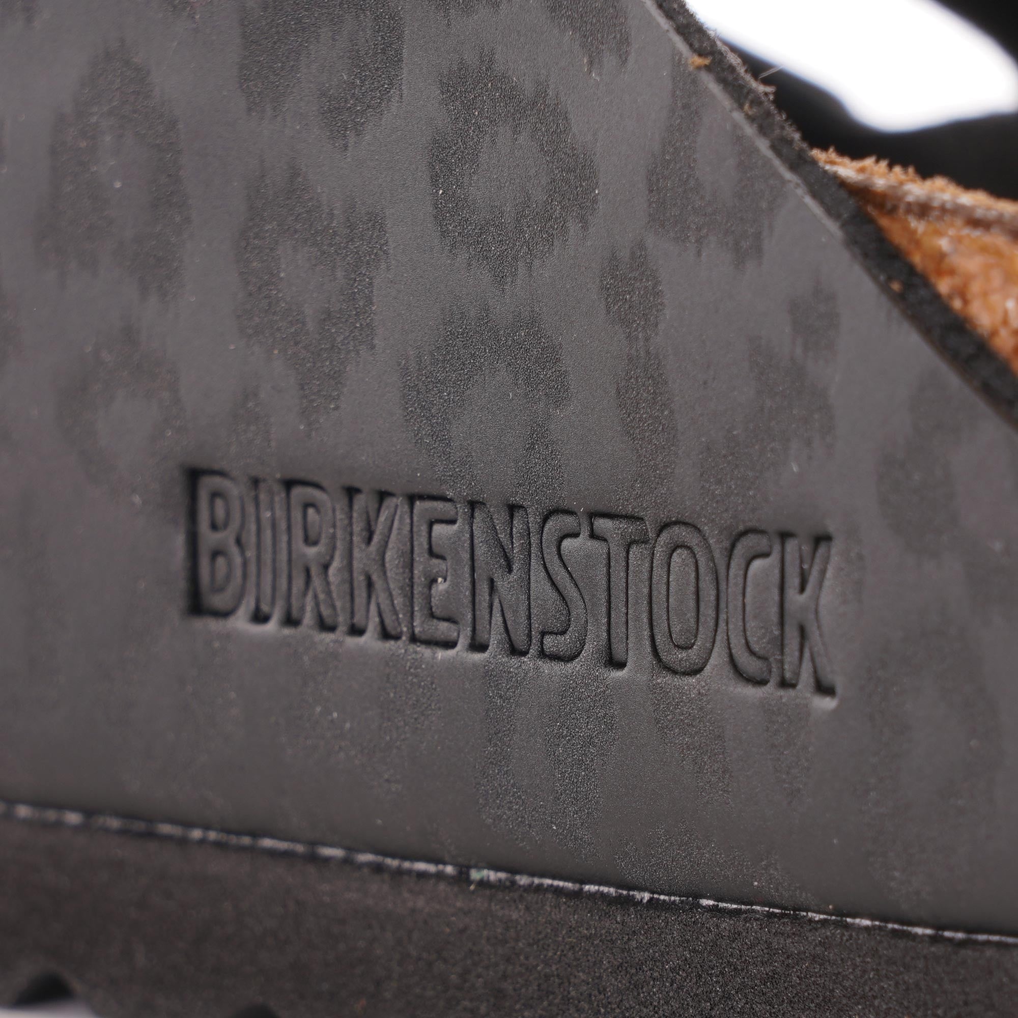 Birkenstock Womens Birko-Flor - Leopard Black