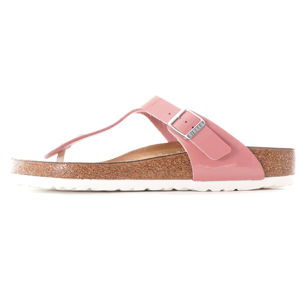 Birkenstock Womens Gizeh Nubuck Leather - Old Rose