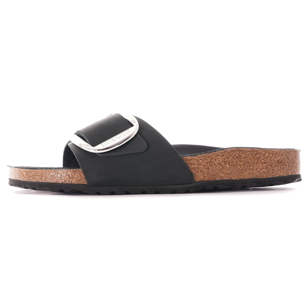 Birkenstock Womens Madrid Oiled Leather - Black