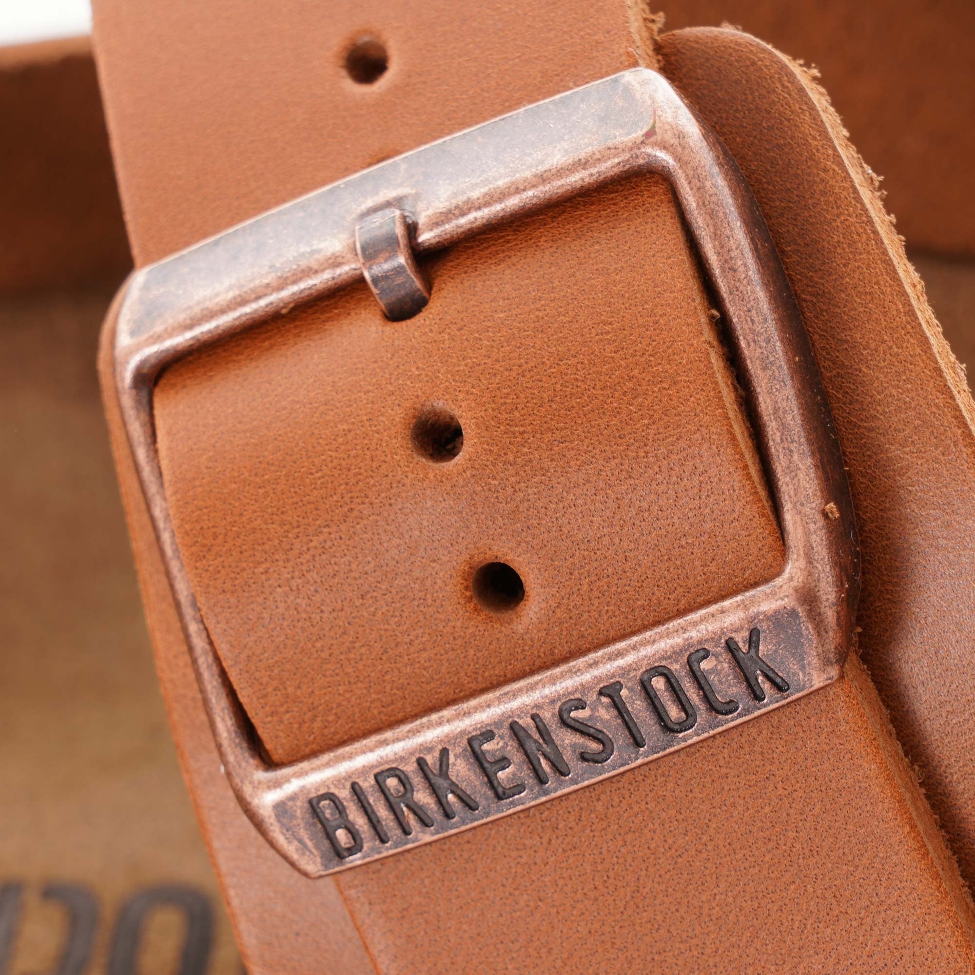 Birkenstock Arizona Natural Leather - Cognac