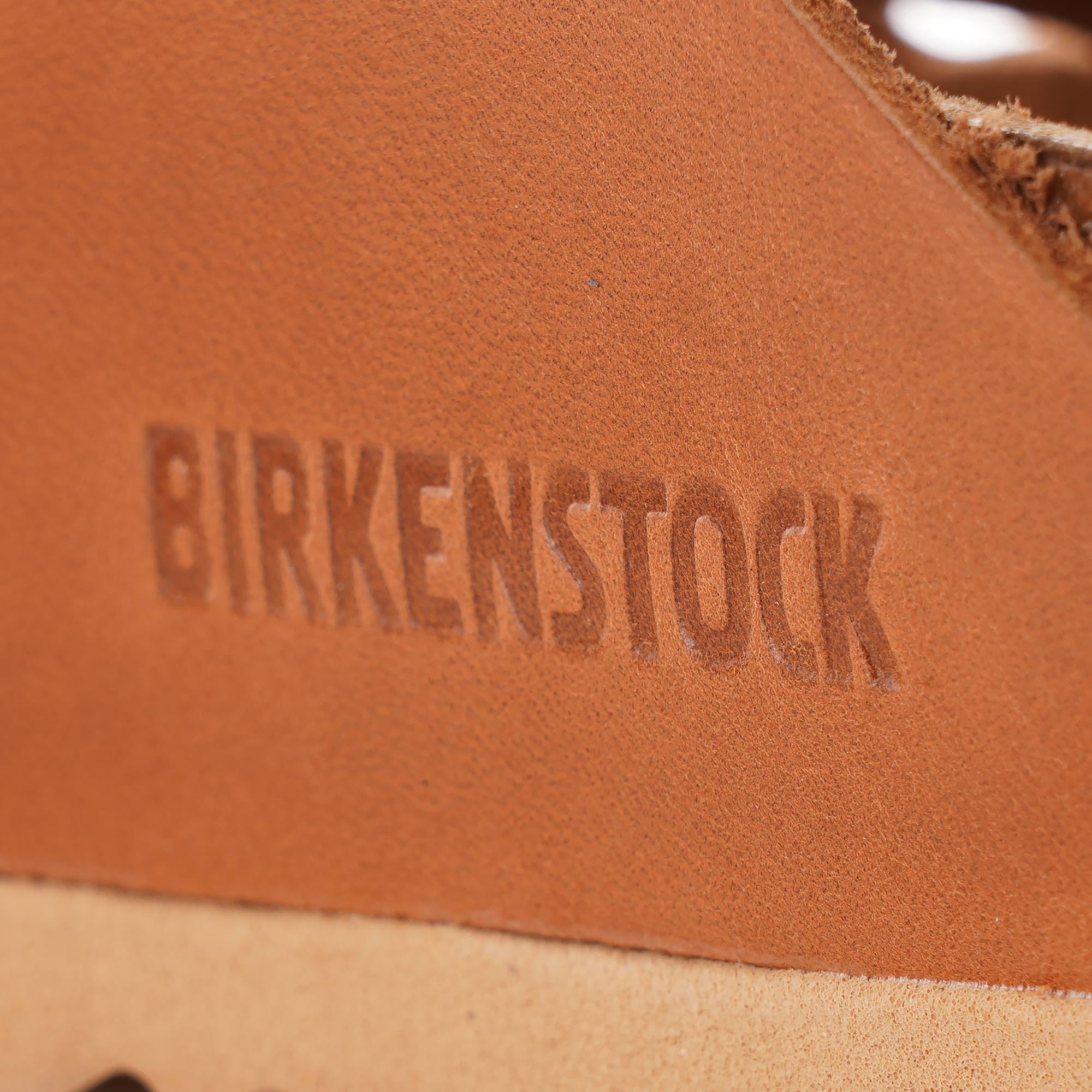 Birkenstock Arizona Natural Leather - Cognac