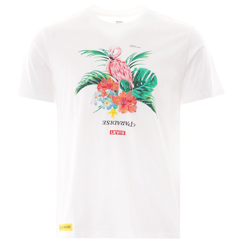 Levi's® Graphic Short-Sleeved Shirt - White