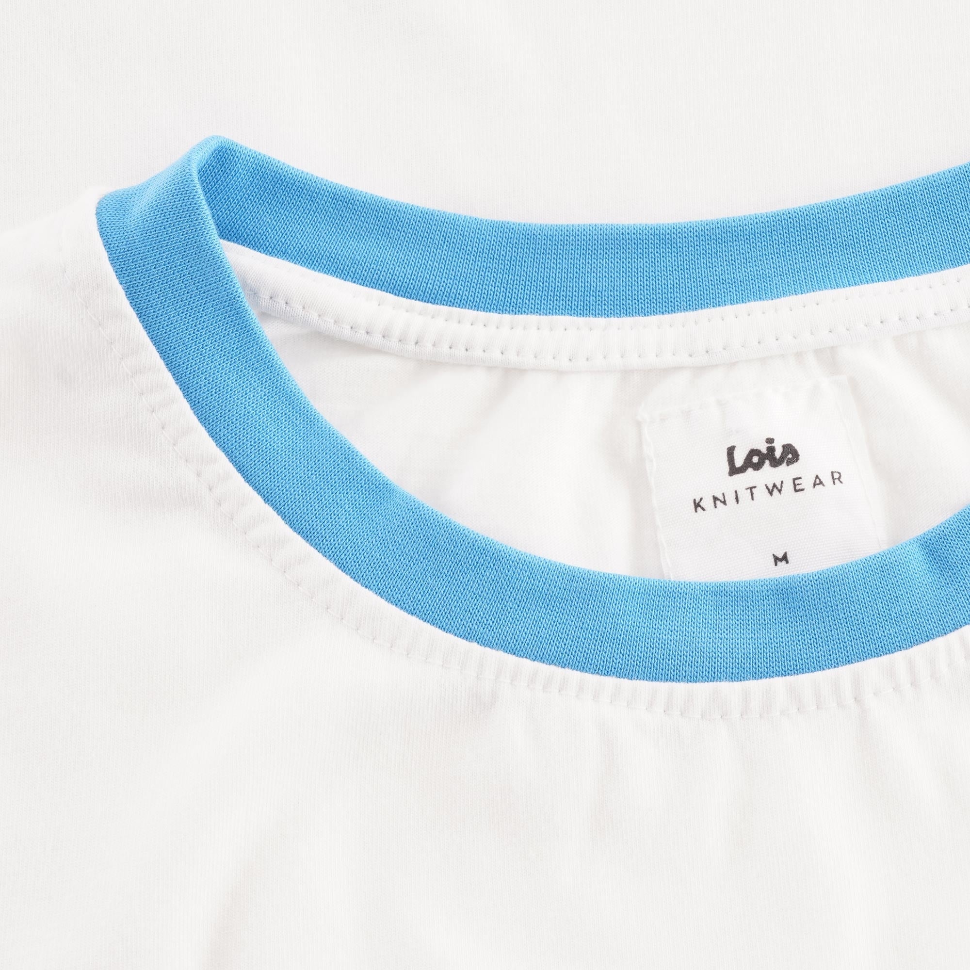 Lois Jeans Lois White T-shirt - Ecru