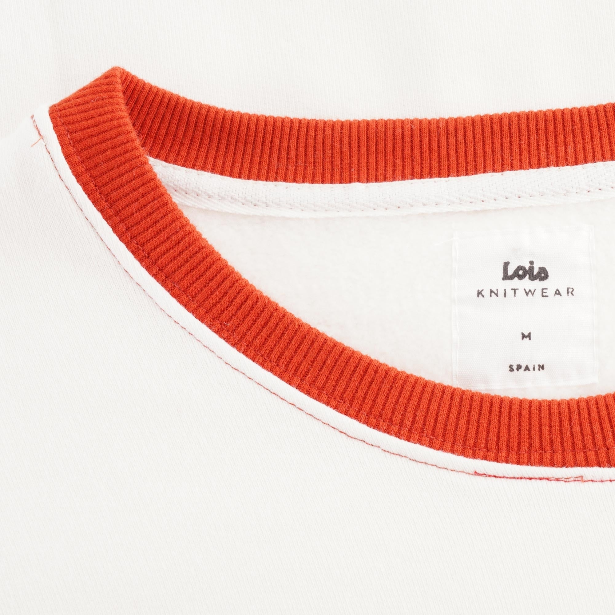 Lois Jeans Lois Felpa Sweat - Ecru