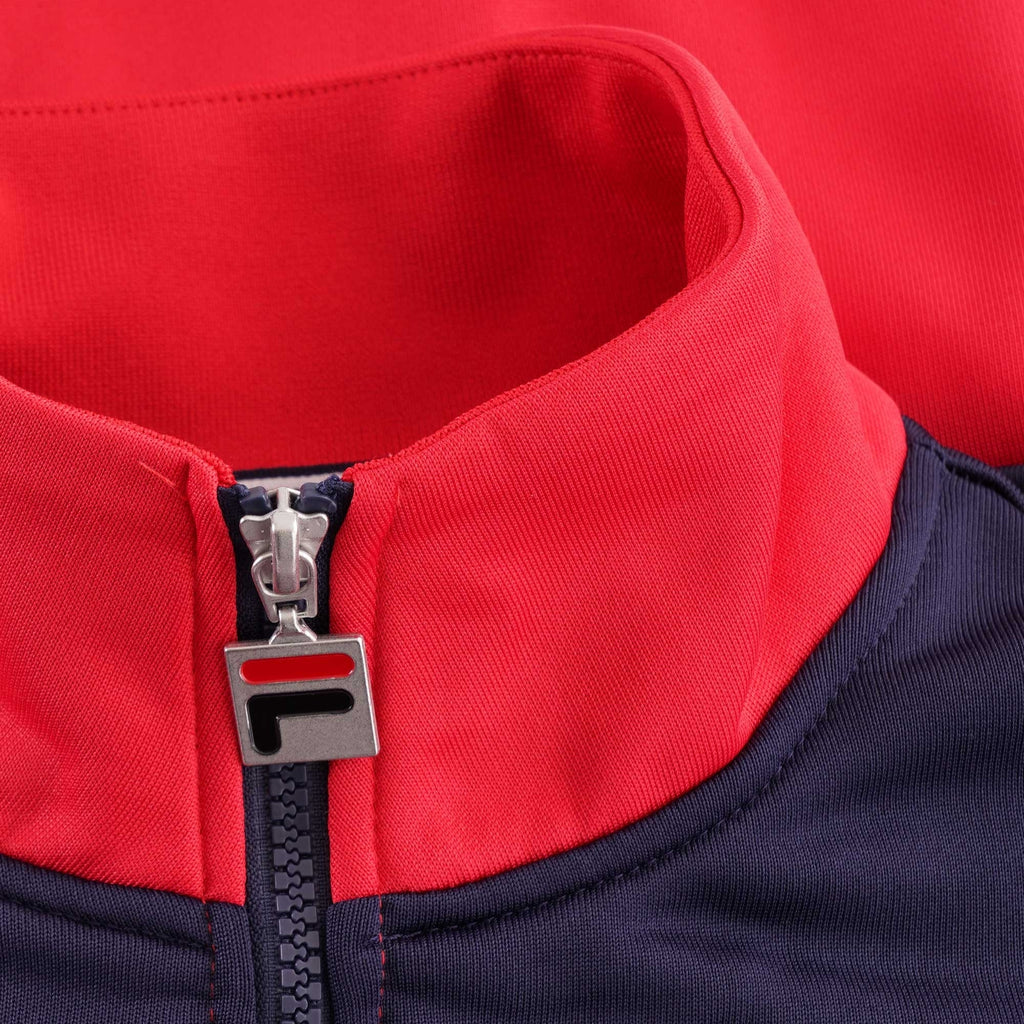Fila Vintage Gordon Track Jacket - Red