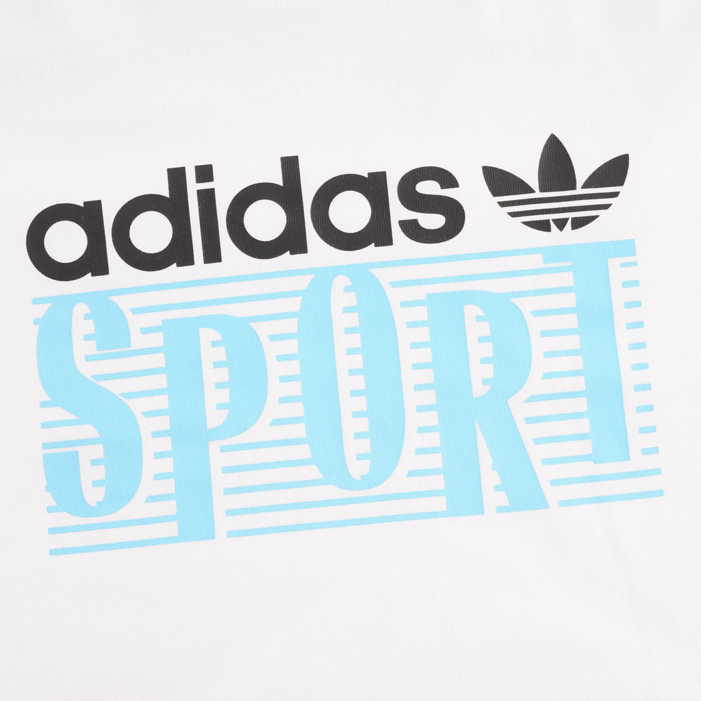 Adidas Originals Linear Logo T-Shirt - White