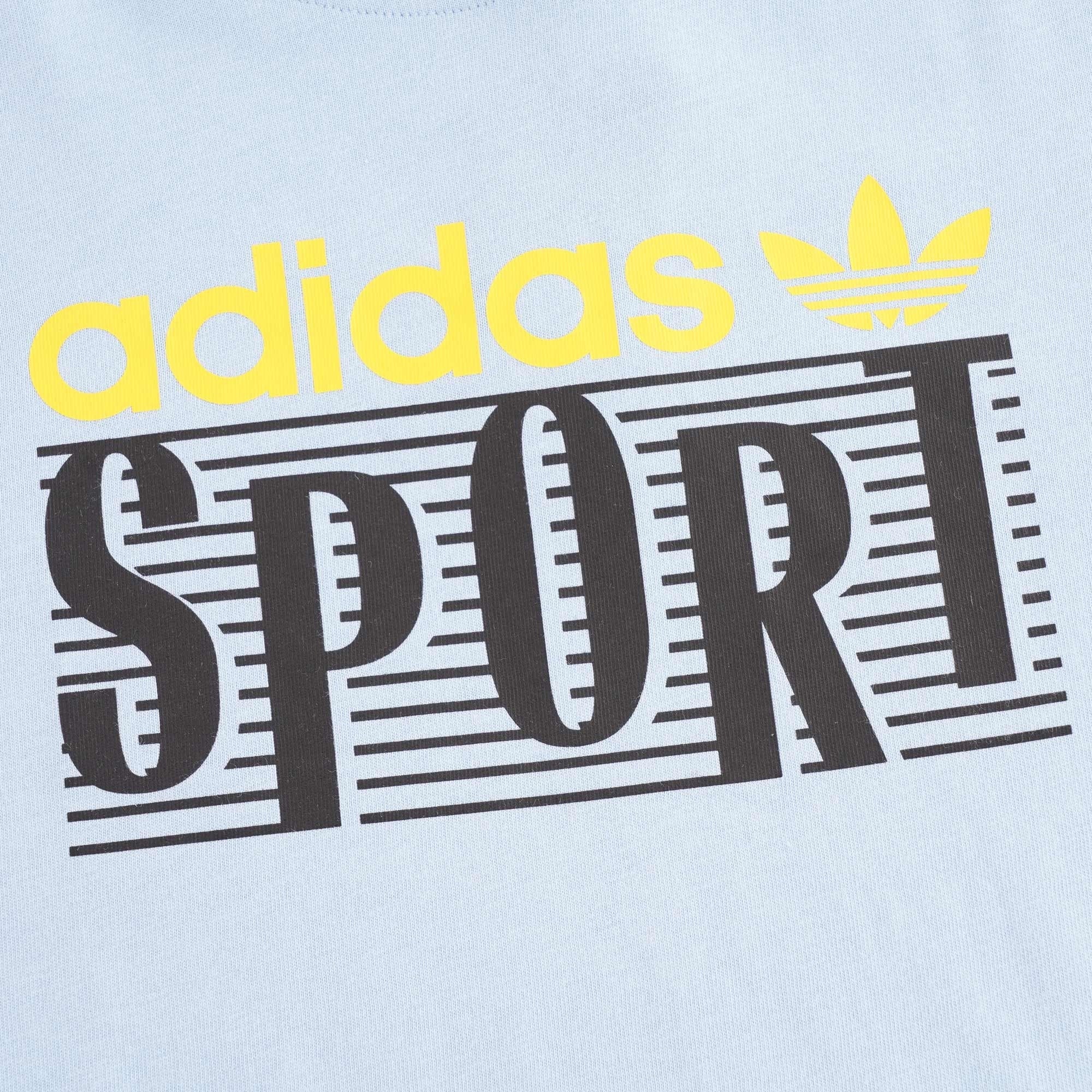 Adidas Originals Linear Logo T-Shirt - Blue