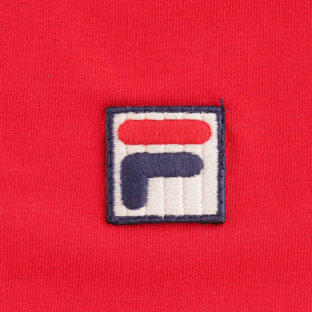 Fila Vintage Marconi T-Shirt - Chinese Red