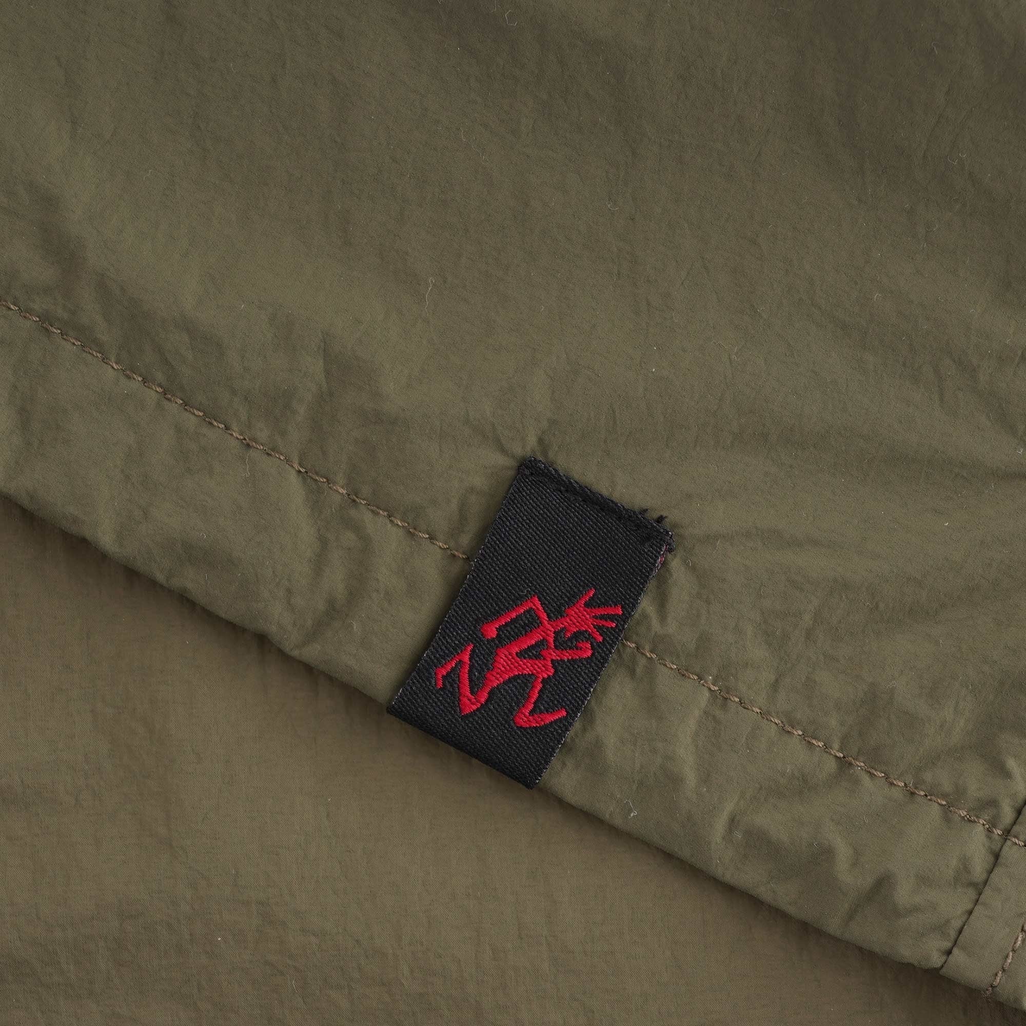 Packable Nylon Anorak - Olive