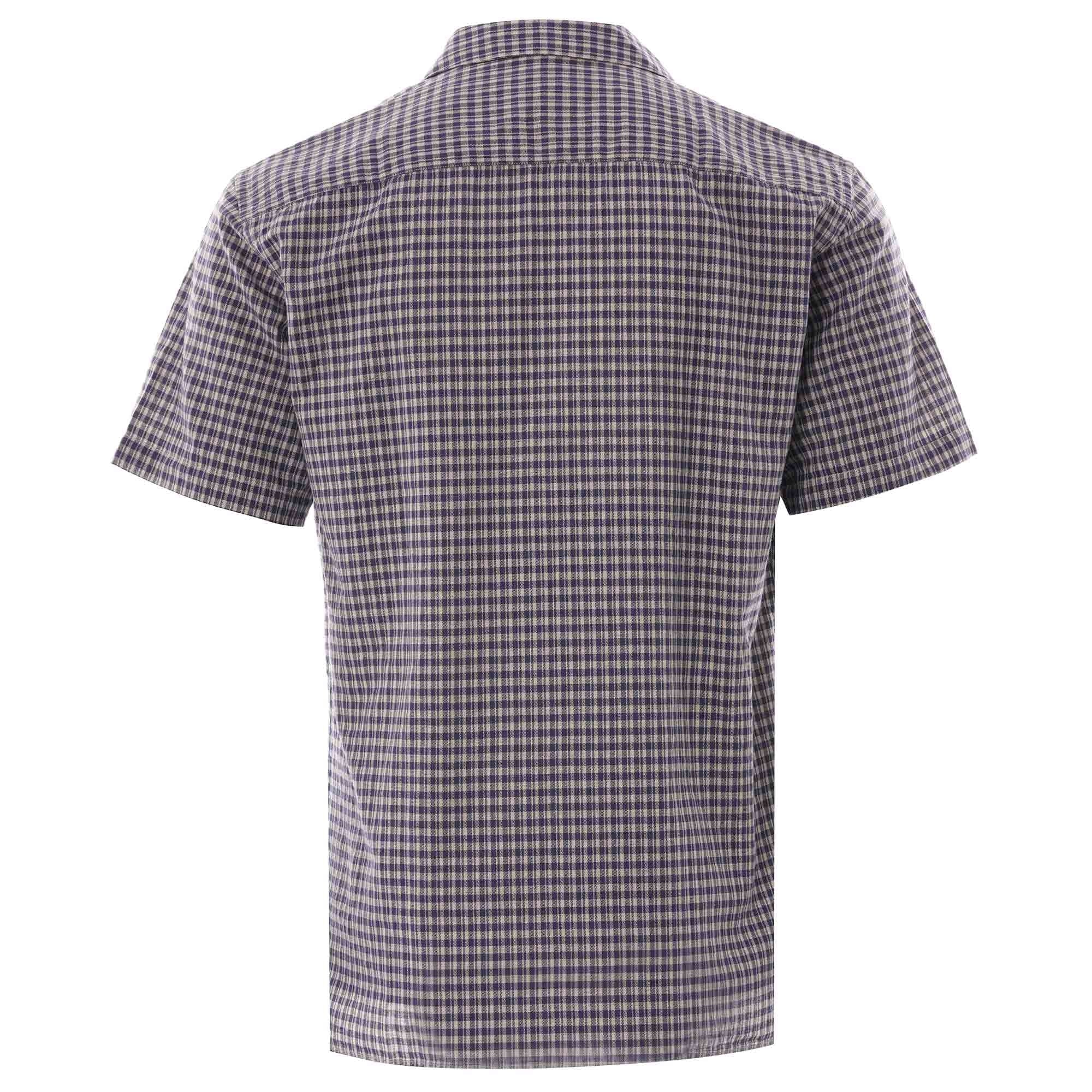 Oliver Spencer Havana Short Sleeve Shirt Thorndon - Blue