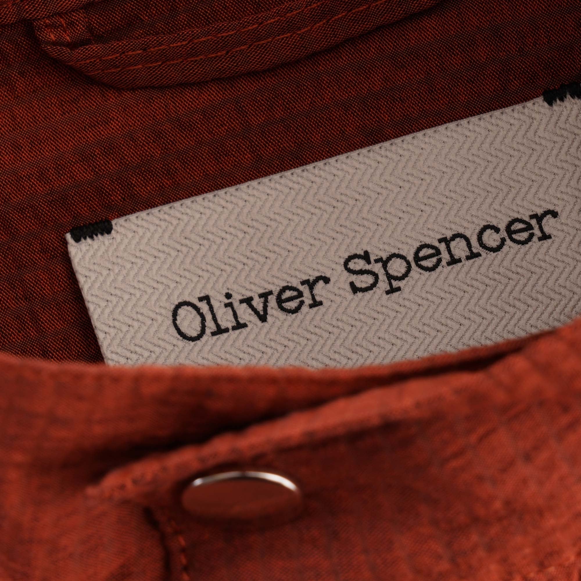 Oliver Spencer Carrington Jacket Marwood - Rust