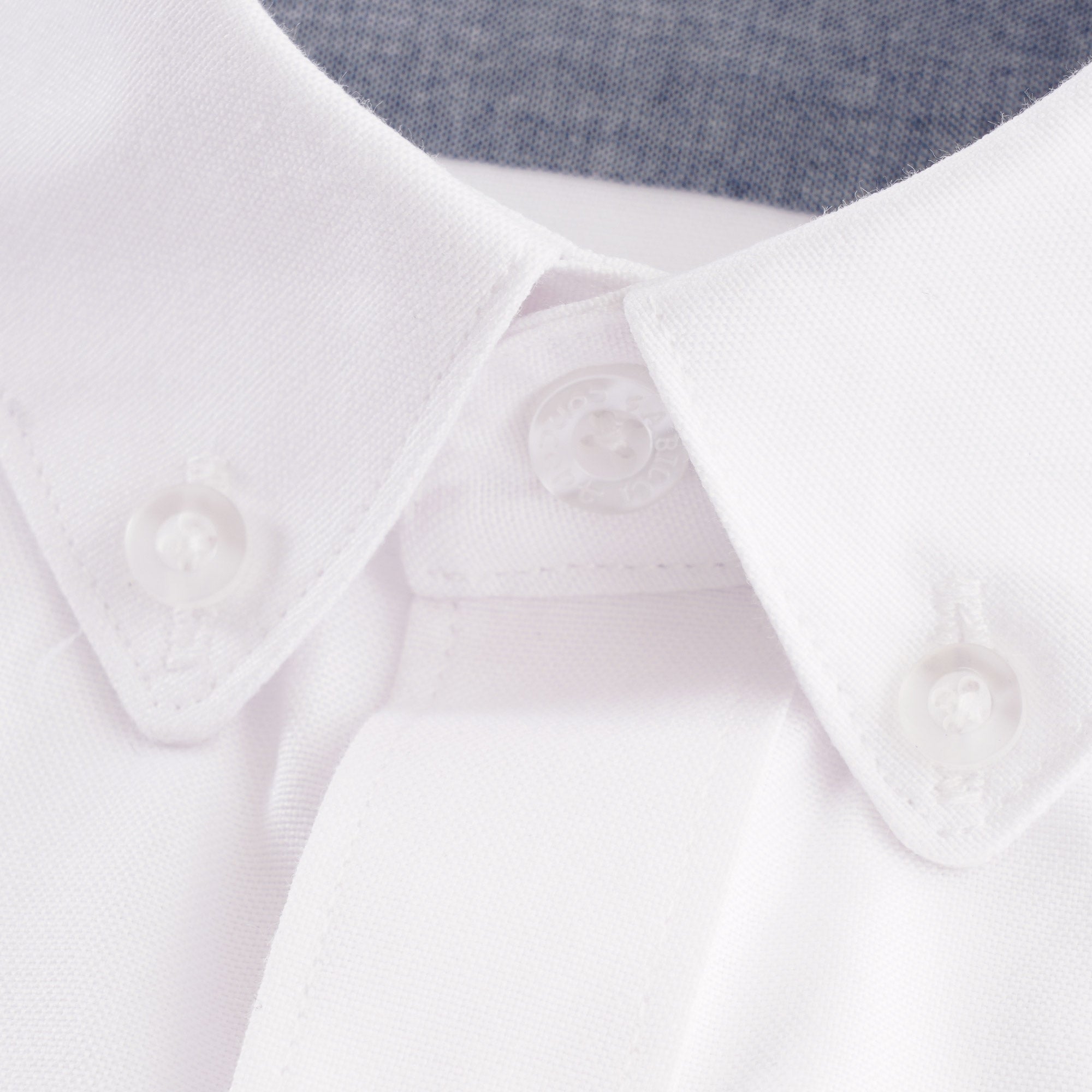 Gabicci Vintage White Camber Oxford Shirt
