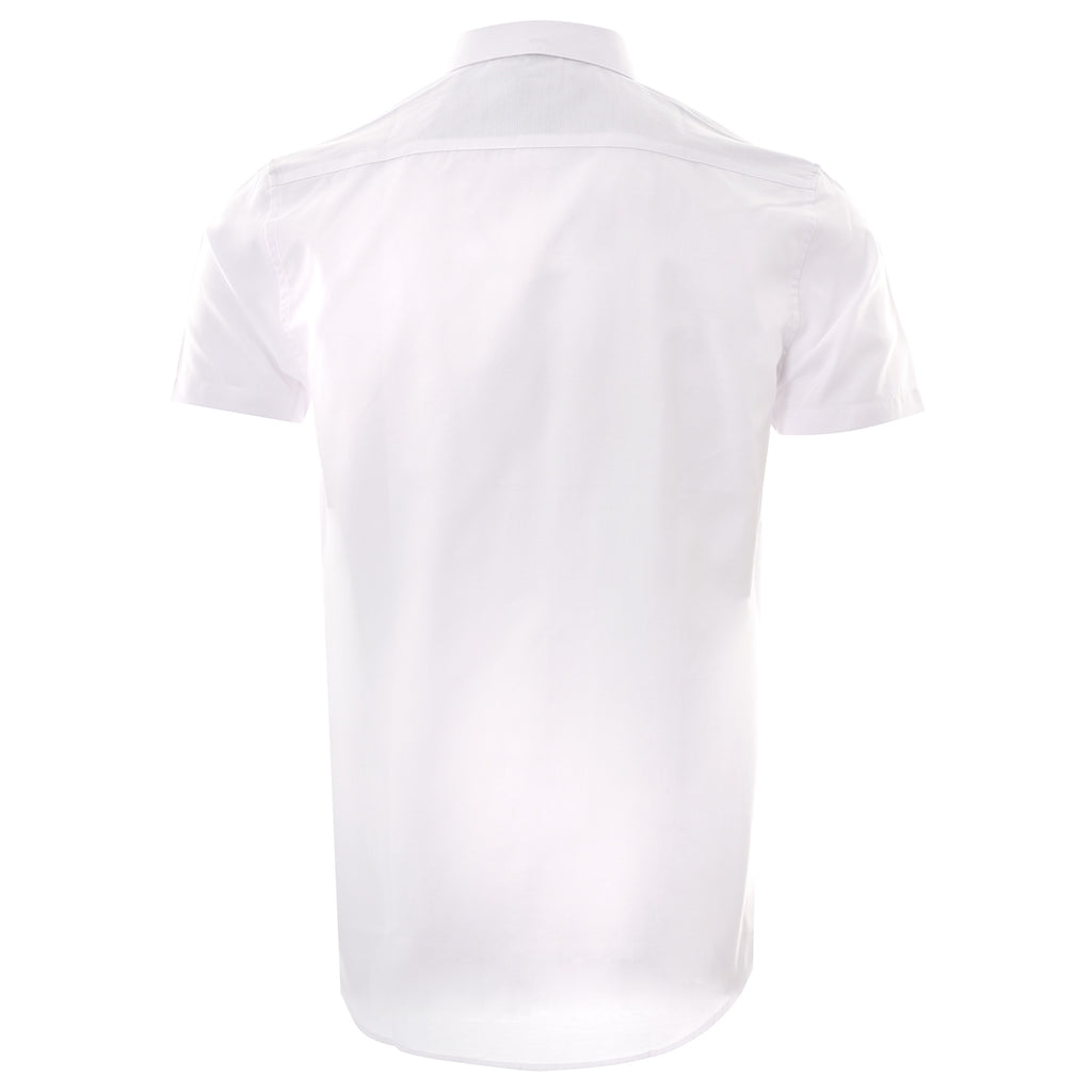 Gabicci Vintage White Camber Oxford Shirt